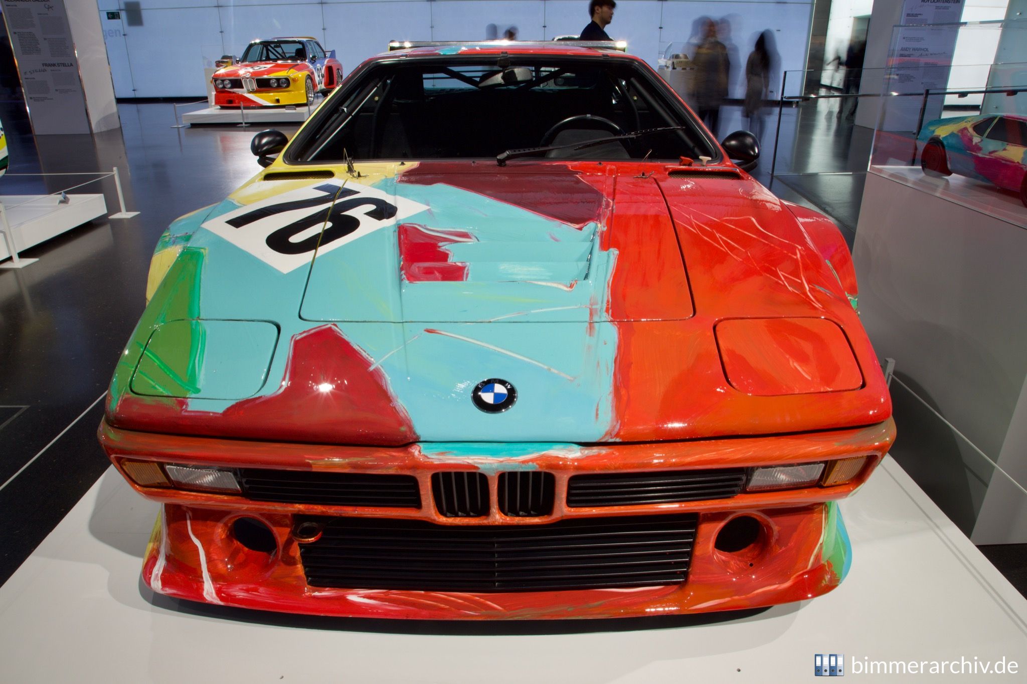 BMW M1 Gruppe 4 Rennversion - Andy Warhol, Art Car, 1979