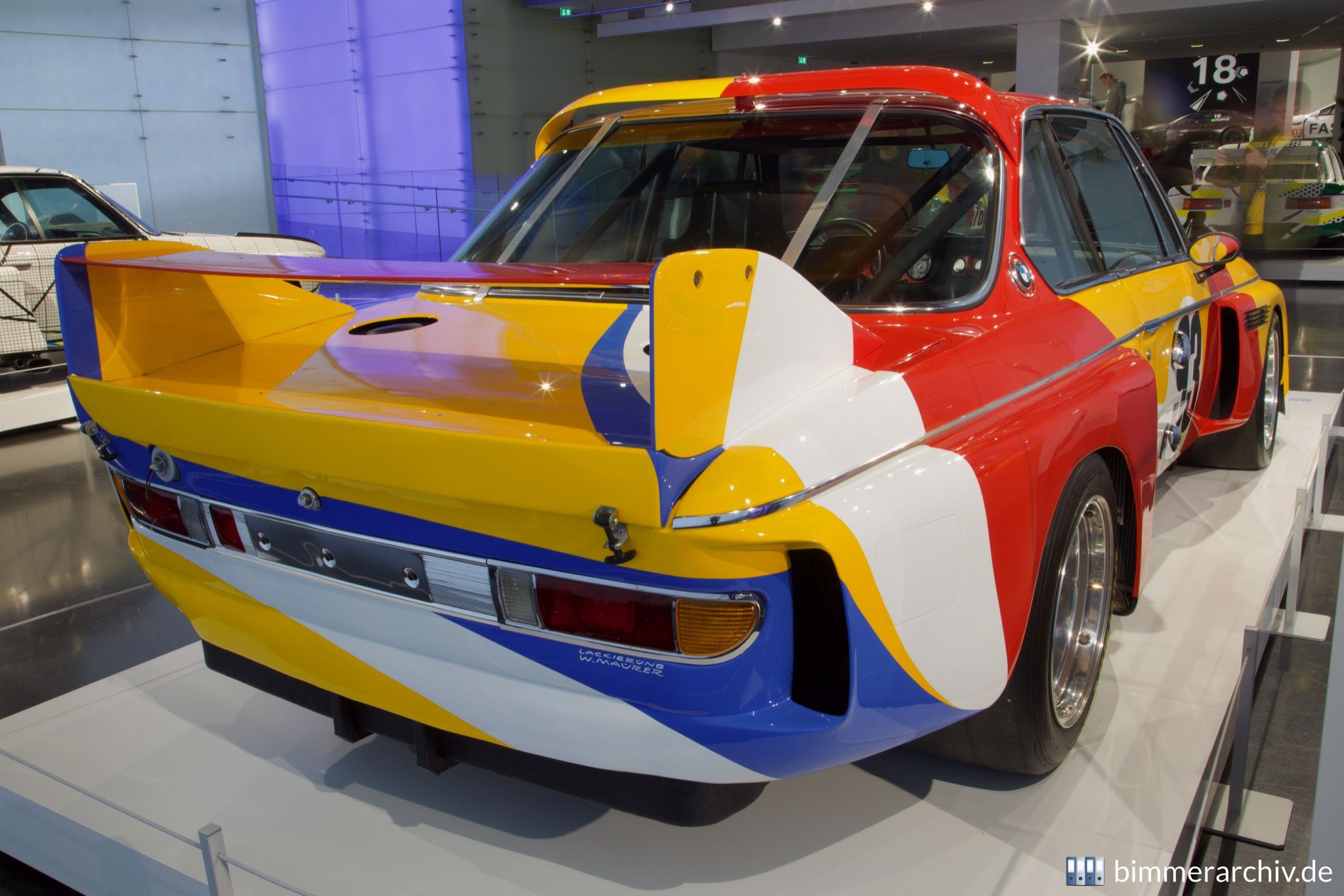 BMW 3.0 CSL - Alexander Calder, Art Car, 1975