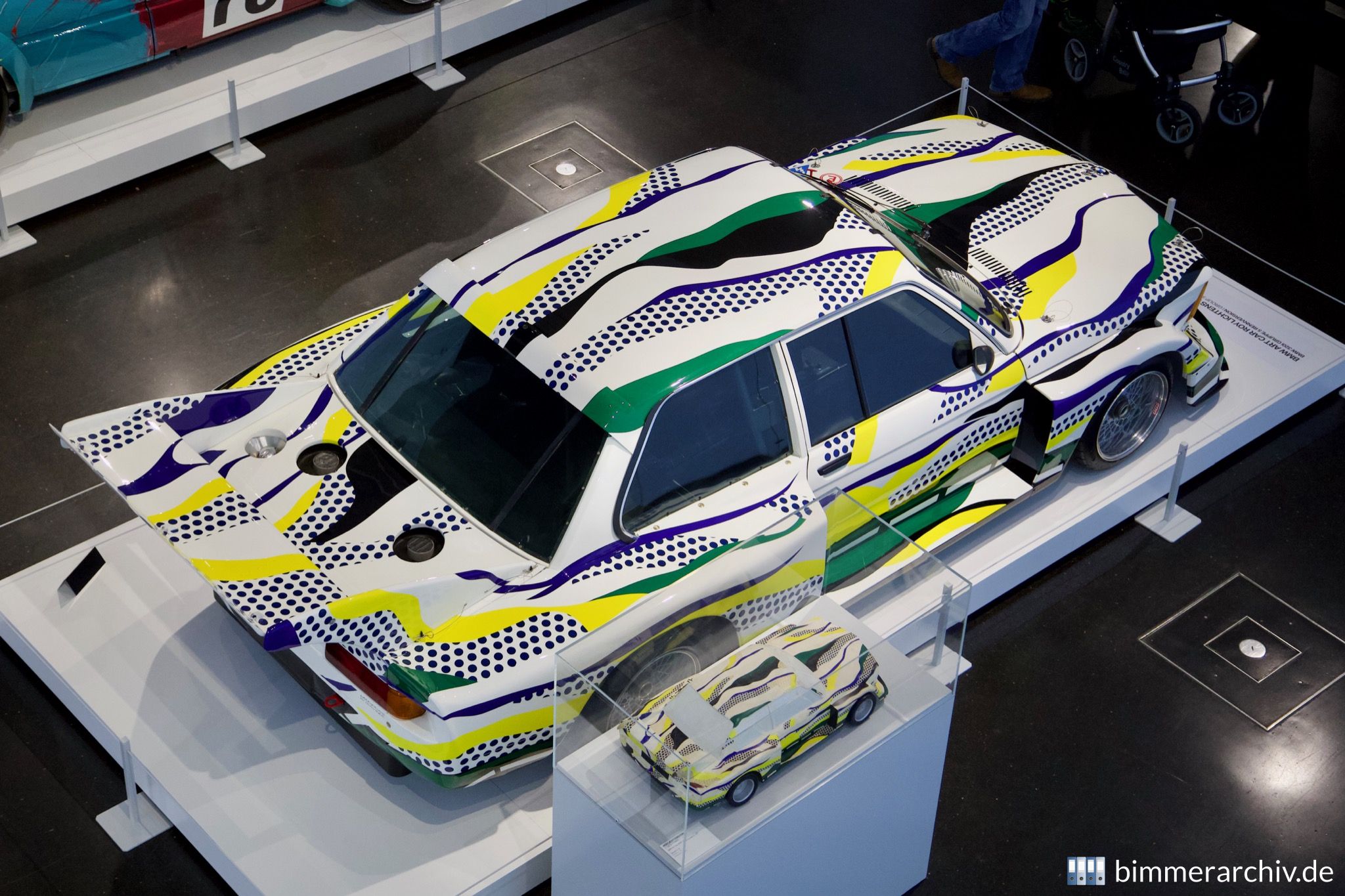 BMW 320i Gruppe 5 Rennversion - Roy Lichtenstein, Art Car, 1977