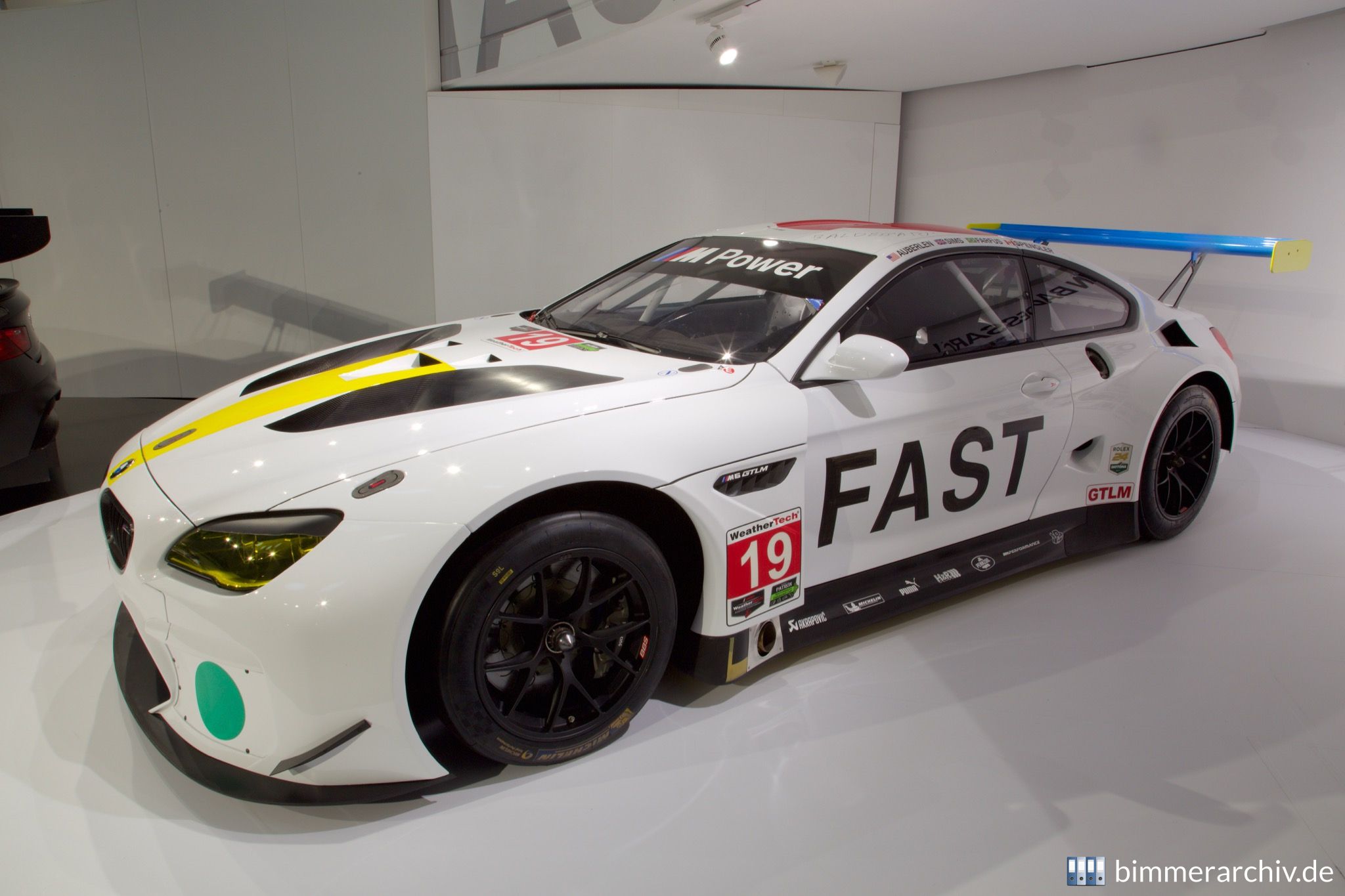 BMW M6 GTLM - John Baldessari, Art Car, 2016