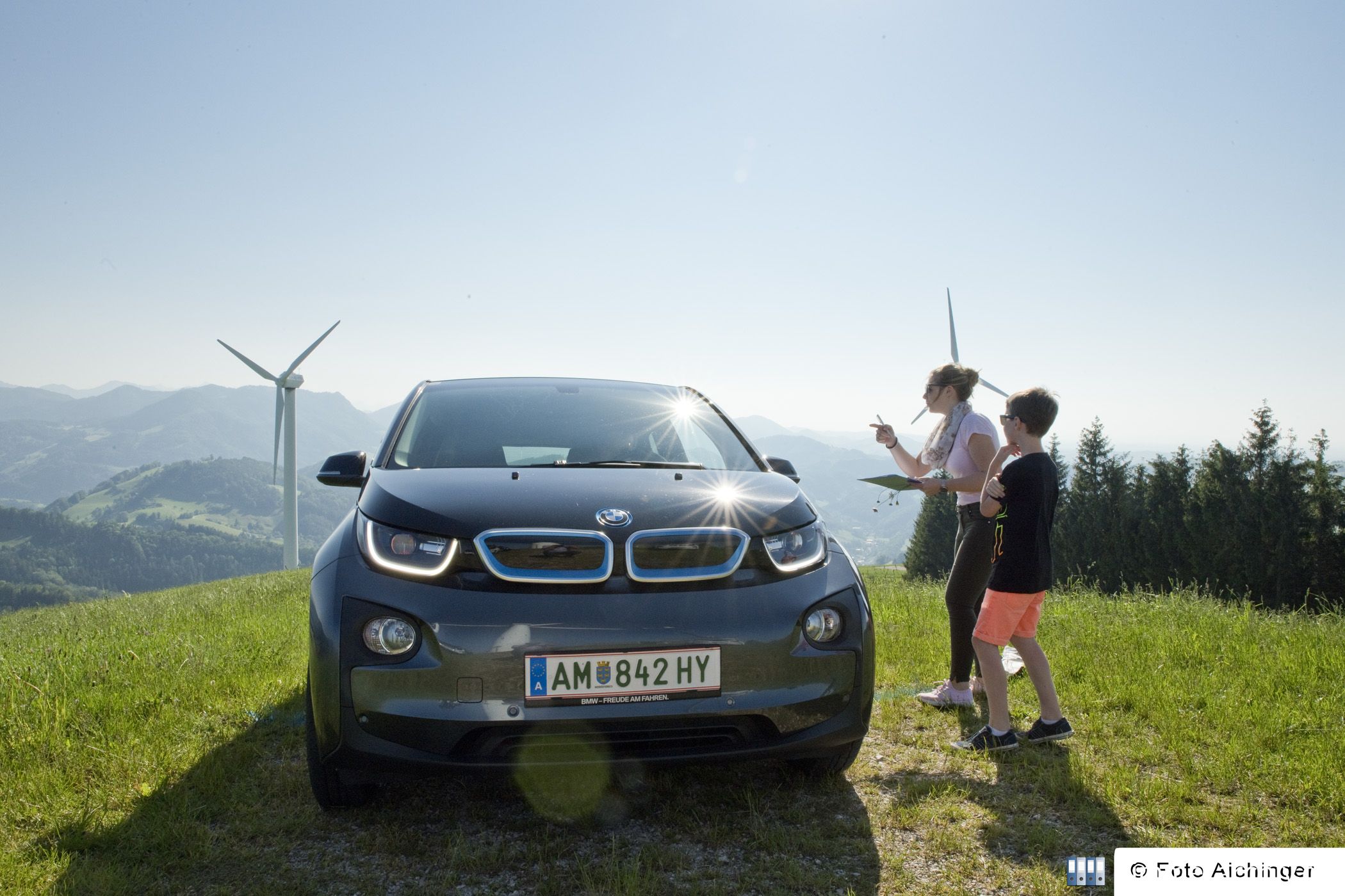 BMW i3 Schnitzeljagd