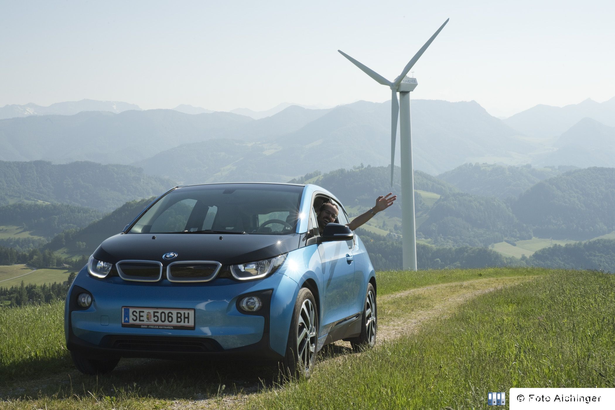 BMW i3 Schnitzeljagd