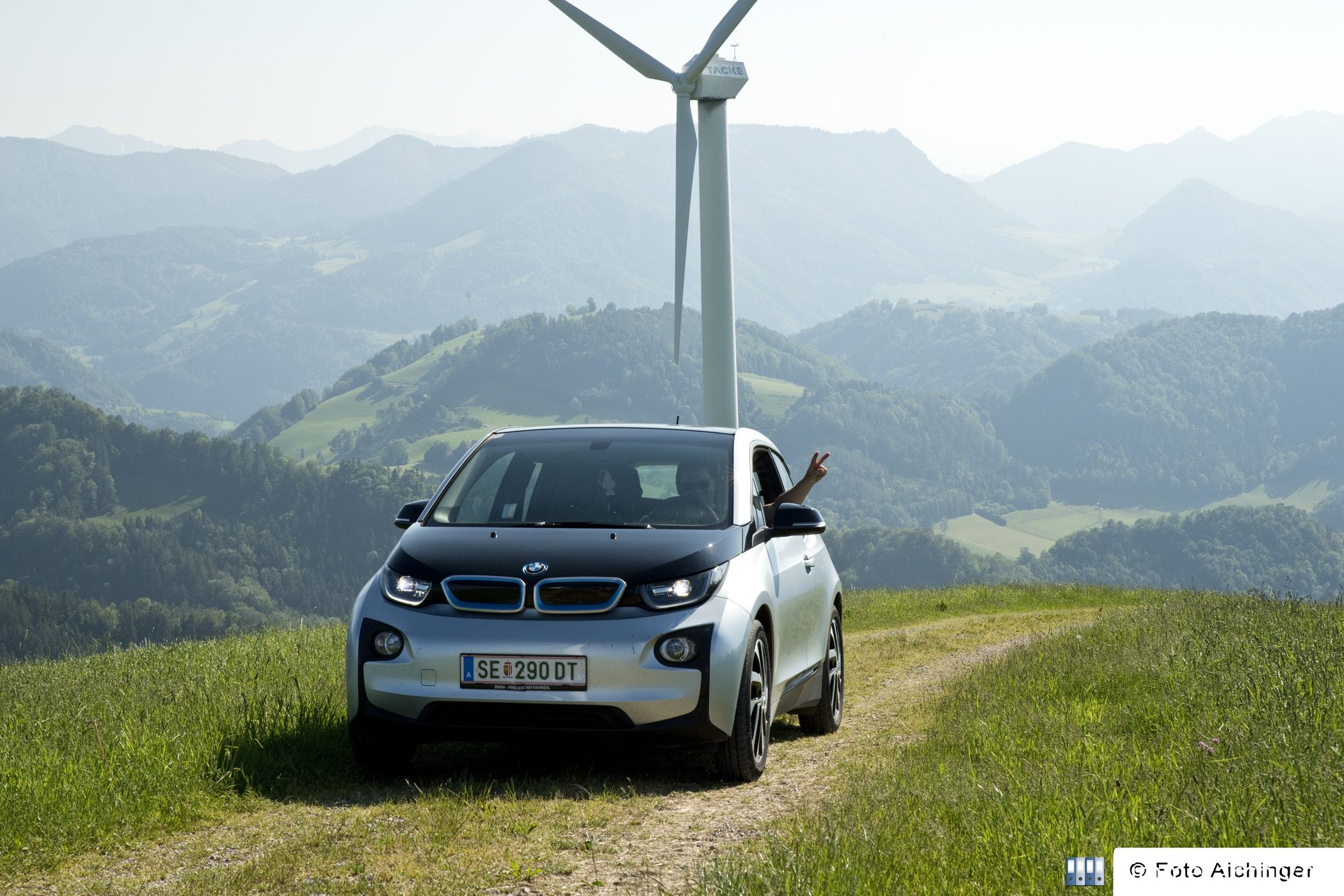 BMW i3 Schnitzeljagd