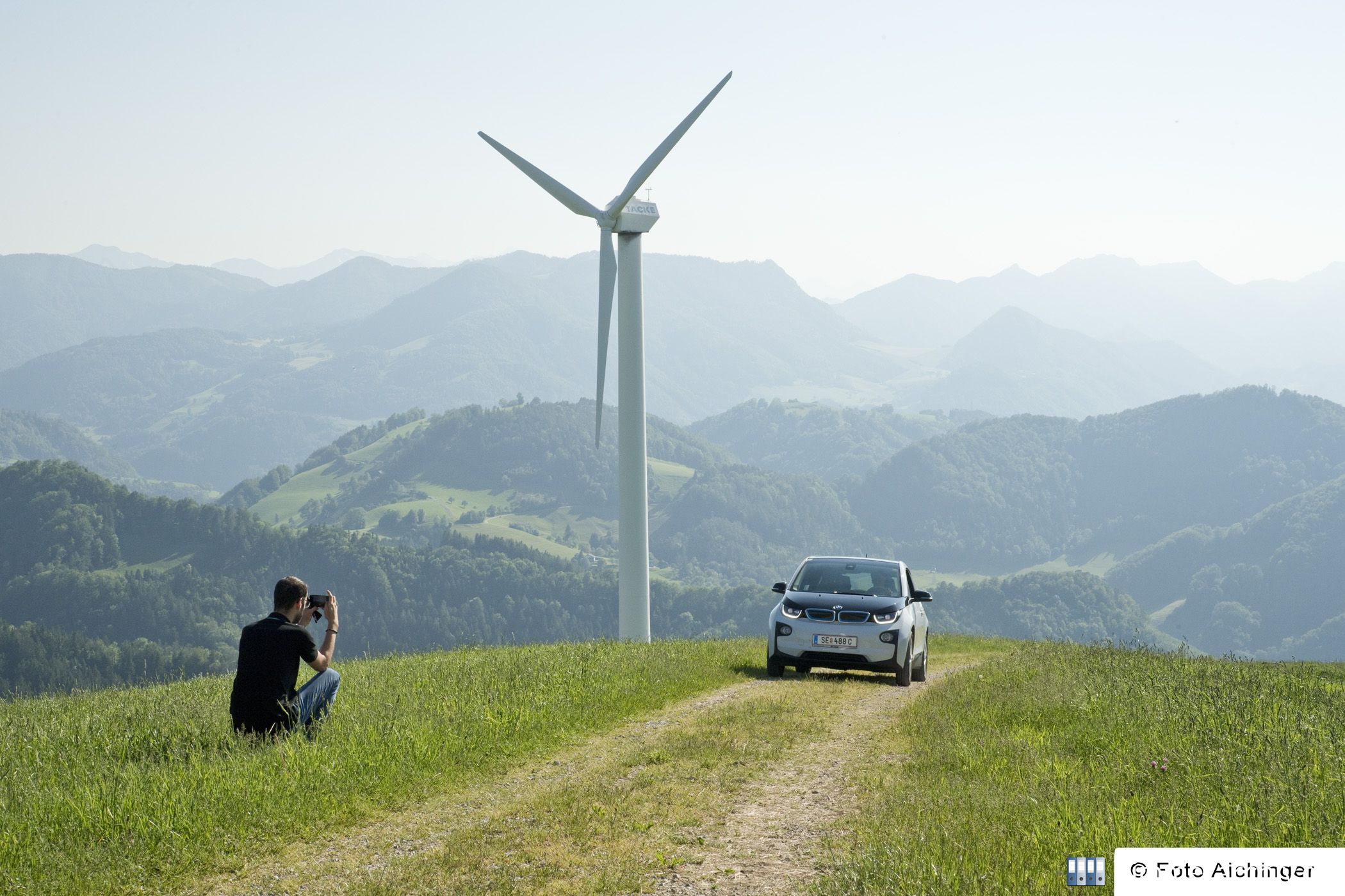 BMW i3 Schnitzeljagd