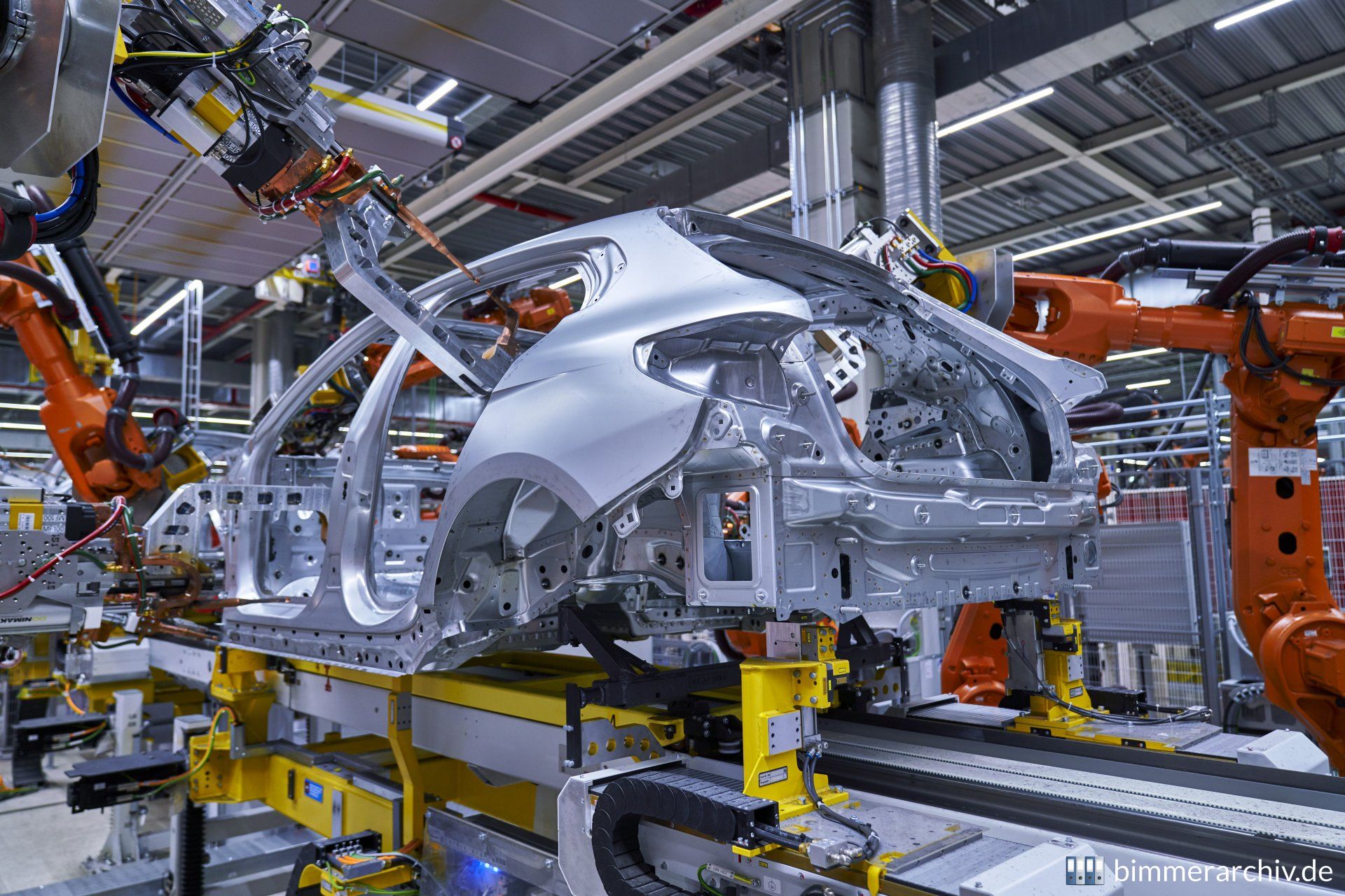 BMW 1er im Karosseriebau