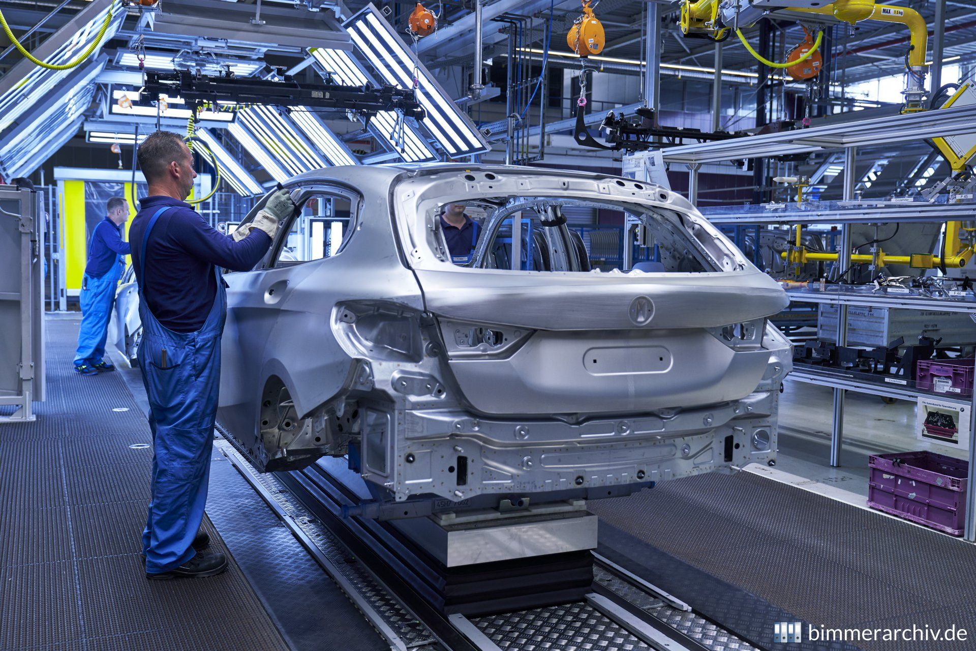 BMW 1er im Karosseriebau