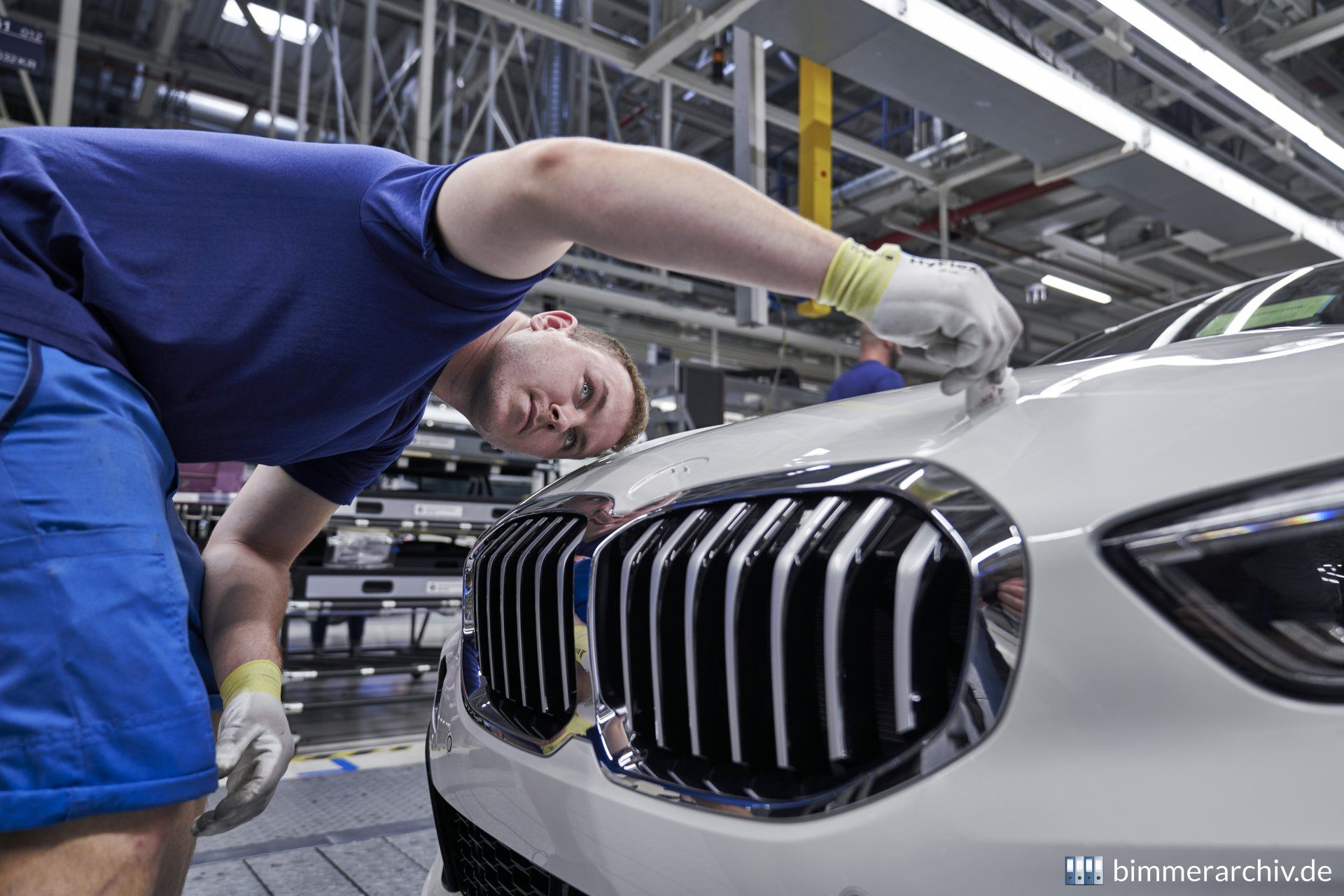 BMW 1er im Fahrzeugmontage