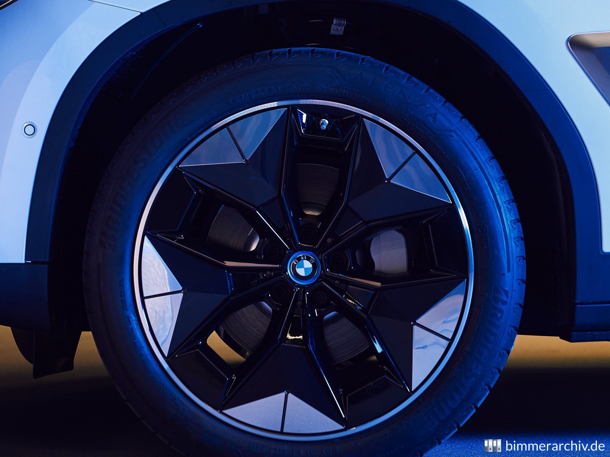 Aerodynamik-Rad (Prototyp) für den BMW iX3