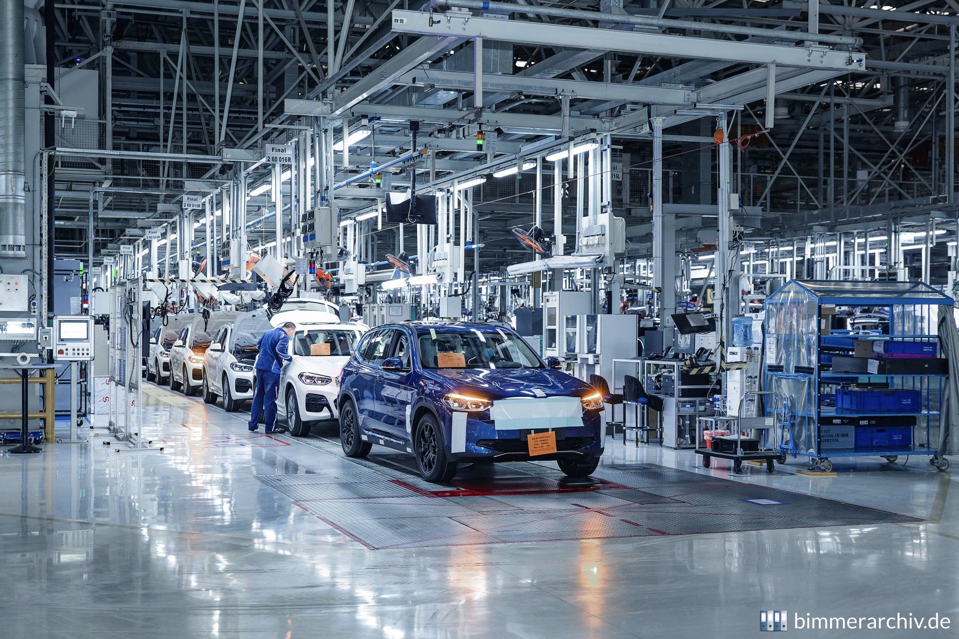 Produktionsbeginn des BMW iX3