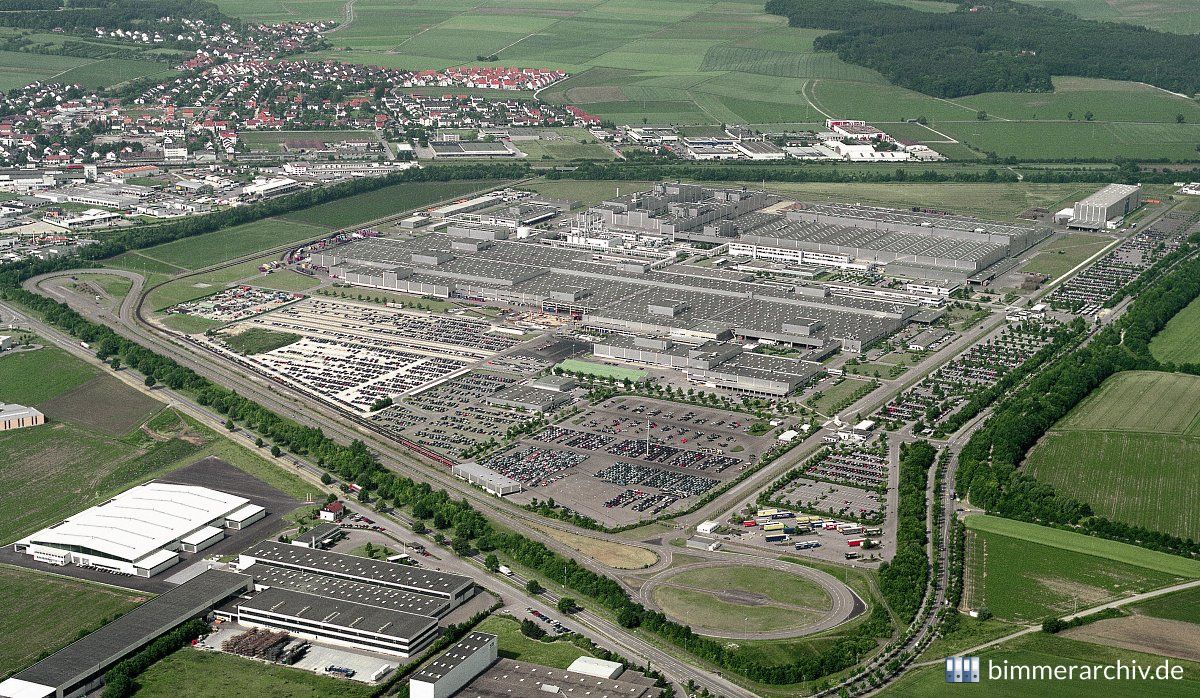 BMW Werk Regensburg, Luftaufnahme
