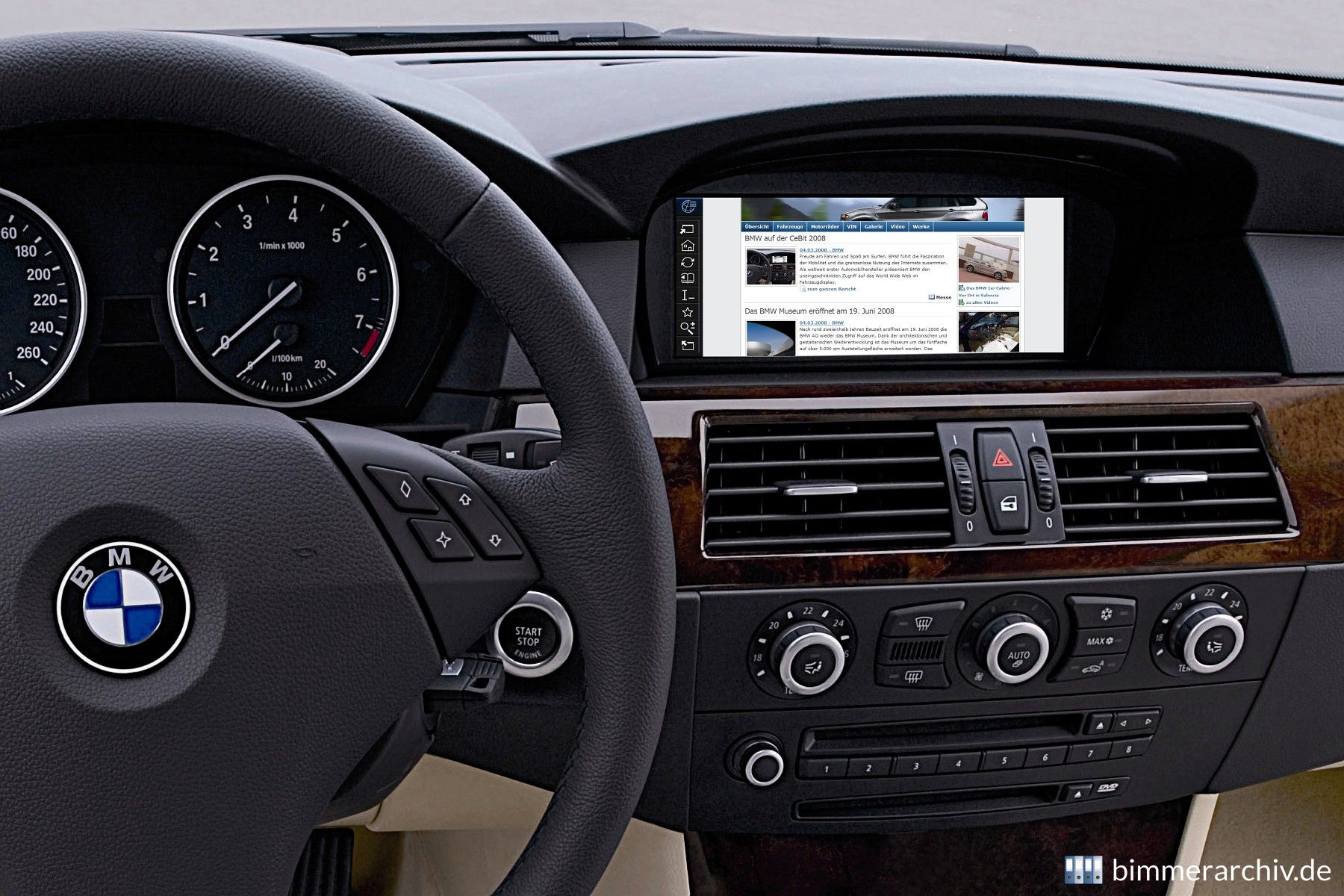 Uneingeschränktes surfen: BMW ConnectedDrive holt das Internet ins Fahrzeug