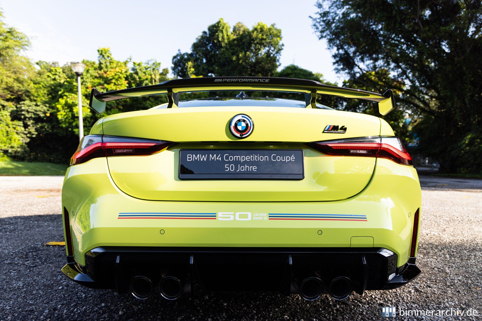 BMW M4 Competition Coupé 50 Jahre