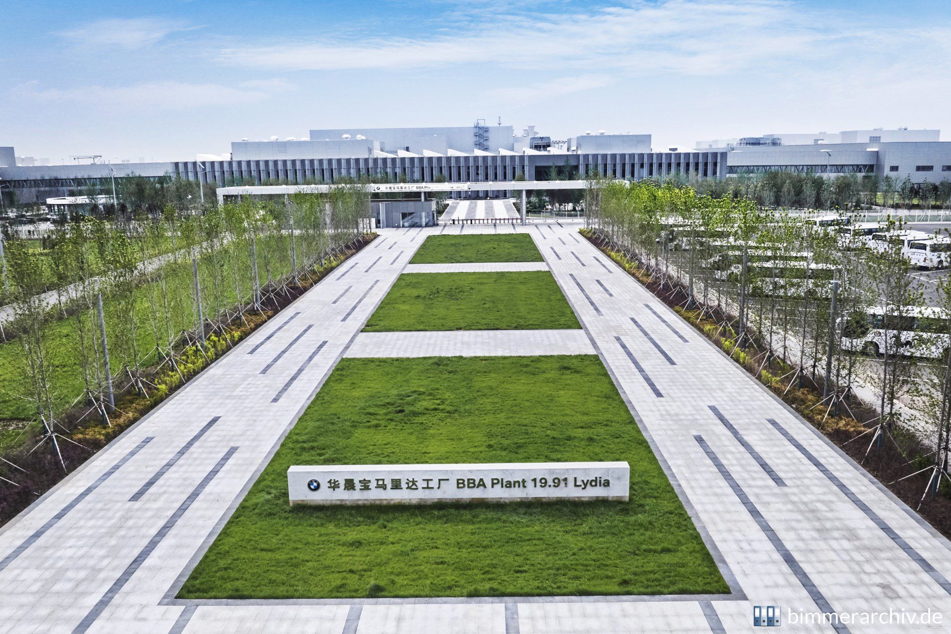 BMW Brilliance Automotive Werk Lydia in Shenyang, China