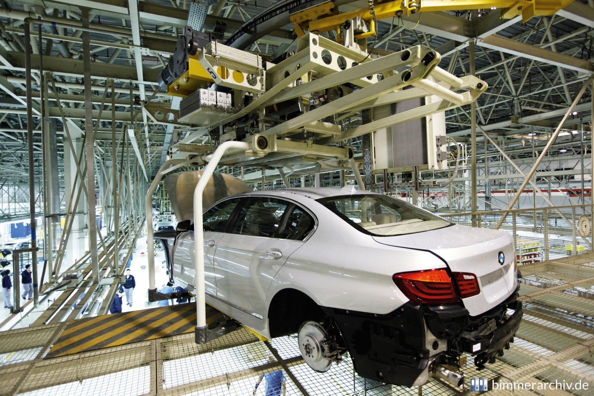 Produktion 5er Limousine Langversion
