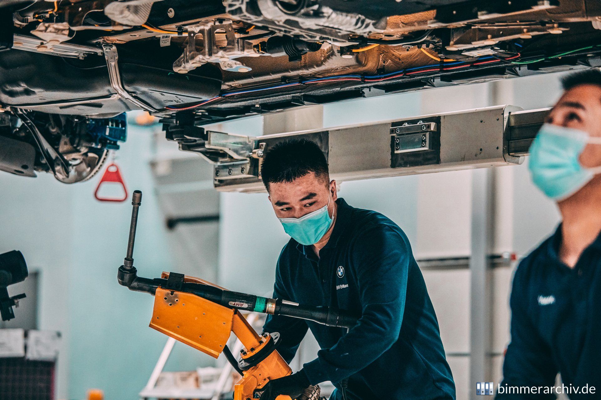 BMW X5 Produktion im BBA Werk Dadong