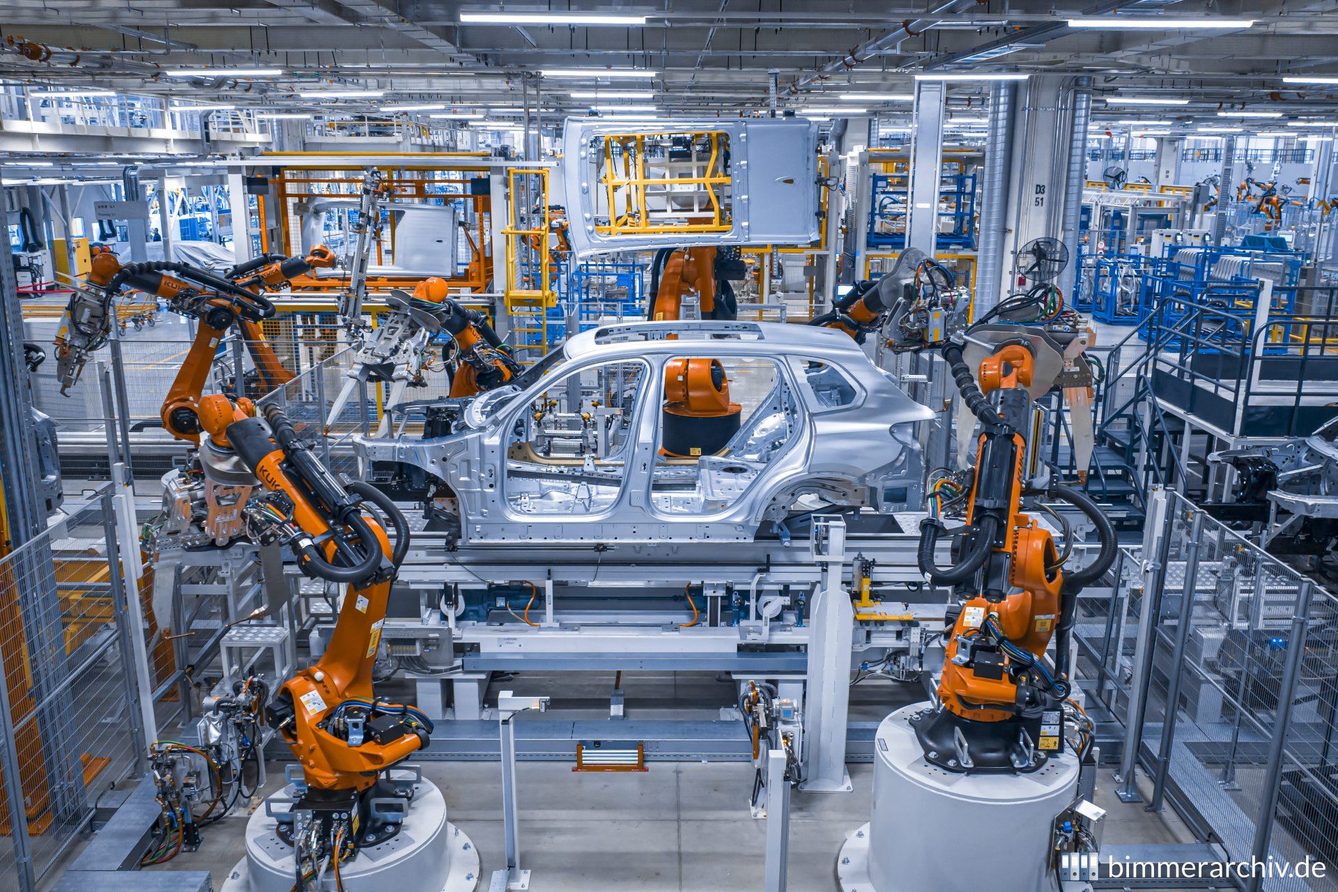BMW X5 Produktion im BBA Werk Dadong