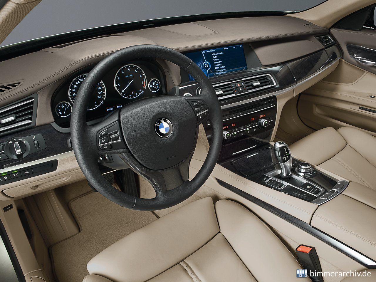 Die neue BMW 7er Reihe - BMW 750Li - Interieur