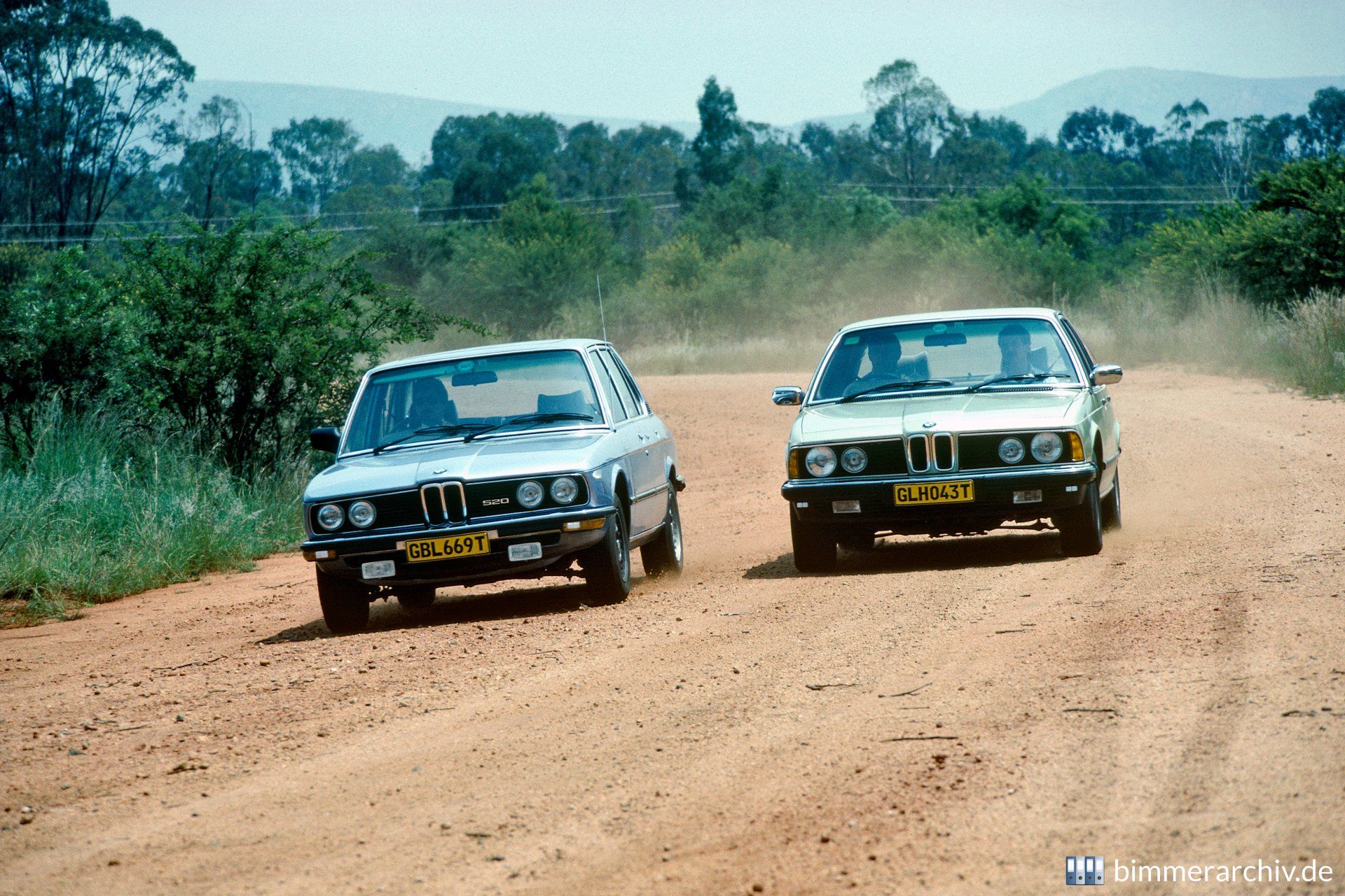 BMW 520, BMW 733i Südafrika