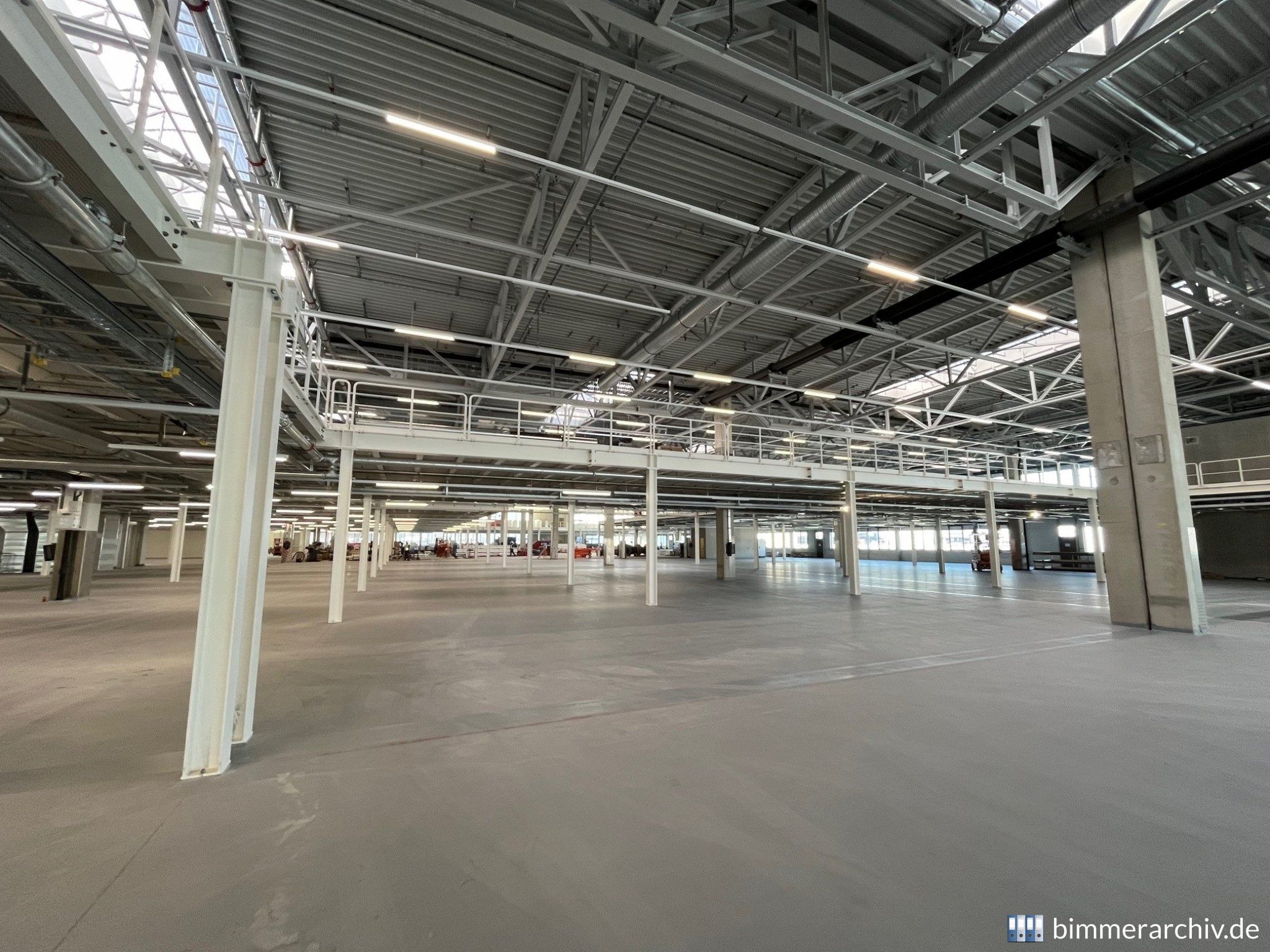Die neugebaute Halle für die E-Antriebsmontage