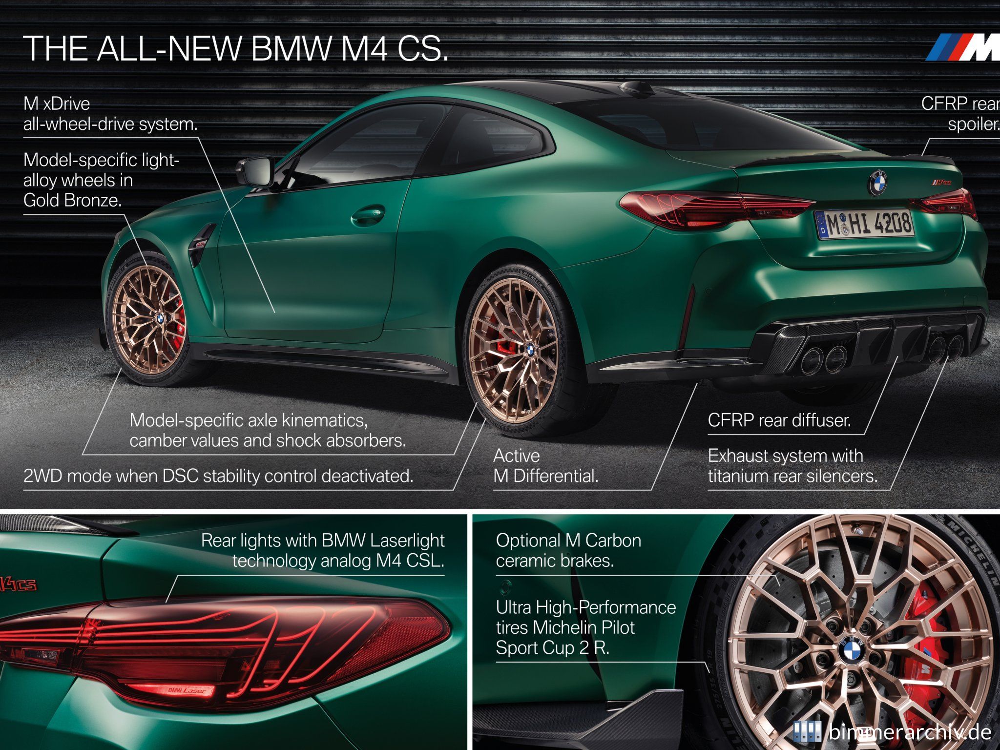 BMW M4 CS - Highlights