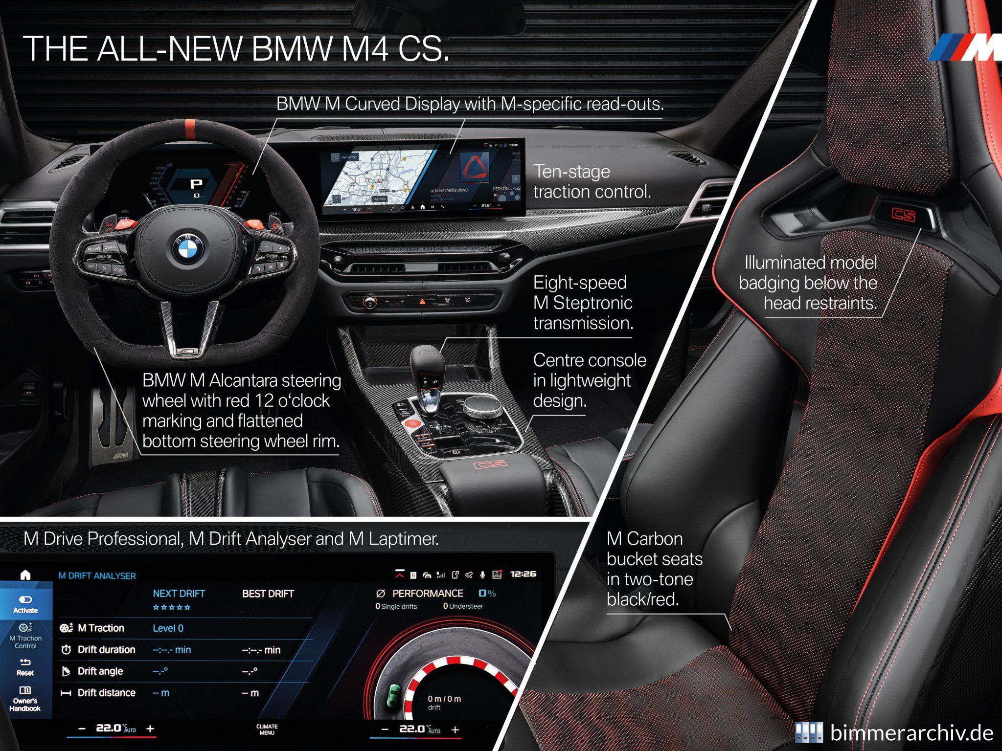 BMW M4 CS - Highlights