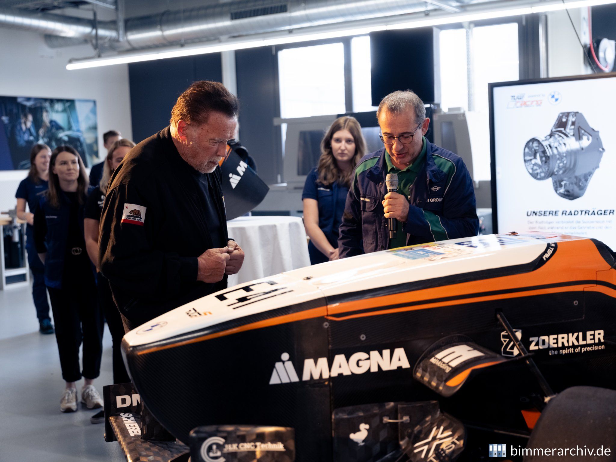 Besuch von Arnold Schwarzenegger