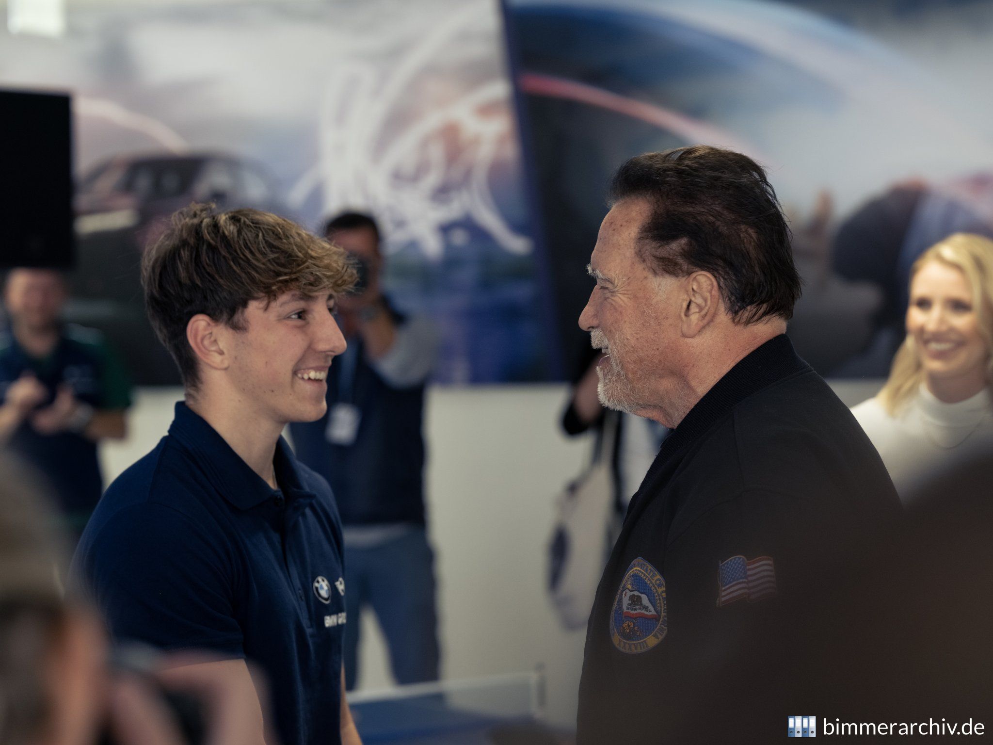 Besuch von Arnold Schwarzenegger