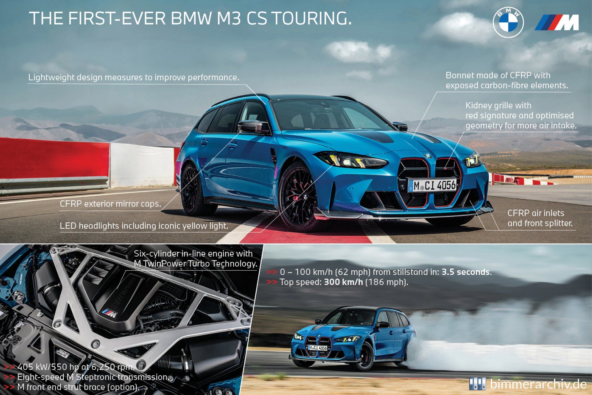 BMW M3 CS Touring - Highlights