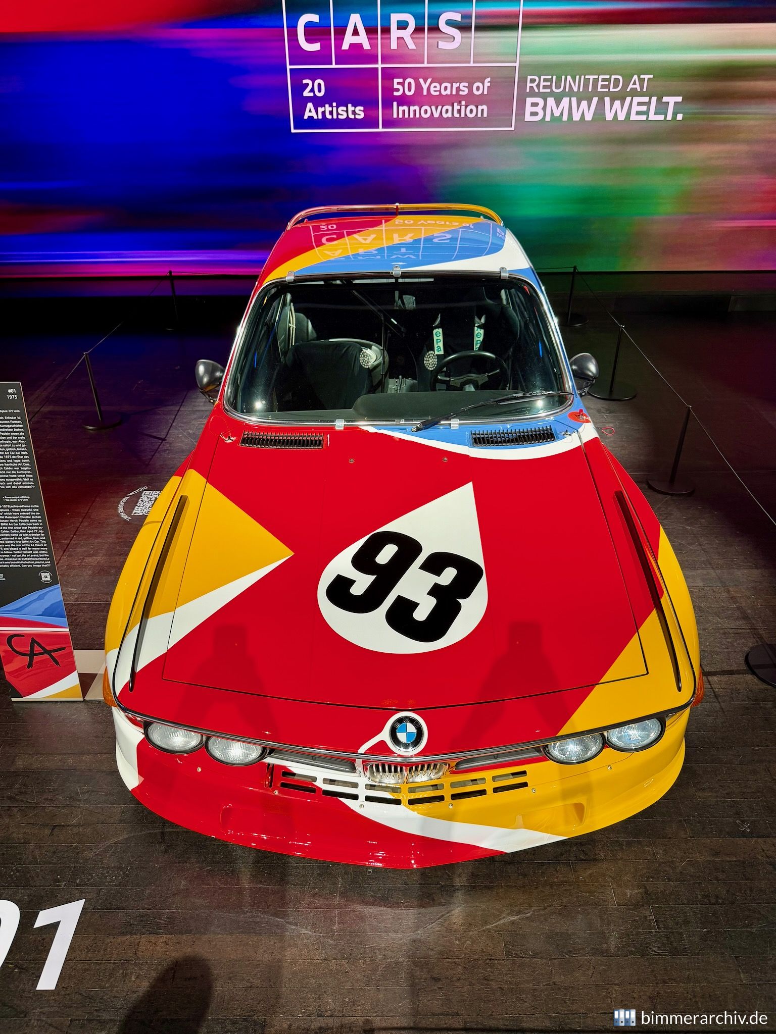 1. Alexander Calder / BMW 3.0 CSL / 1975