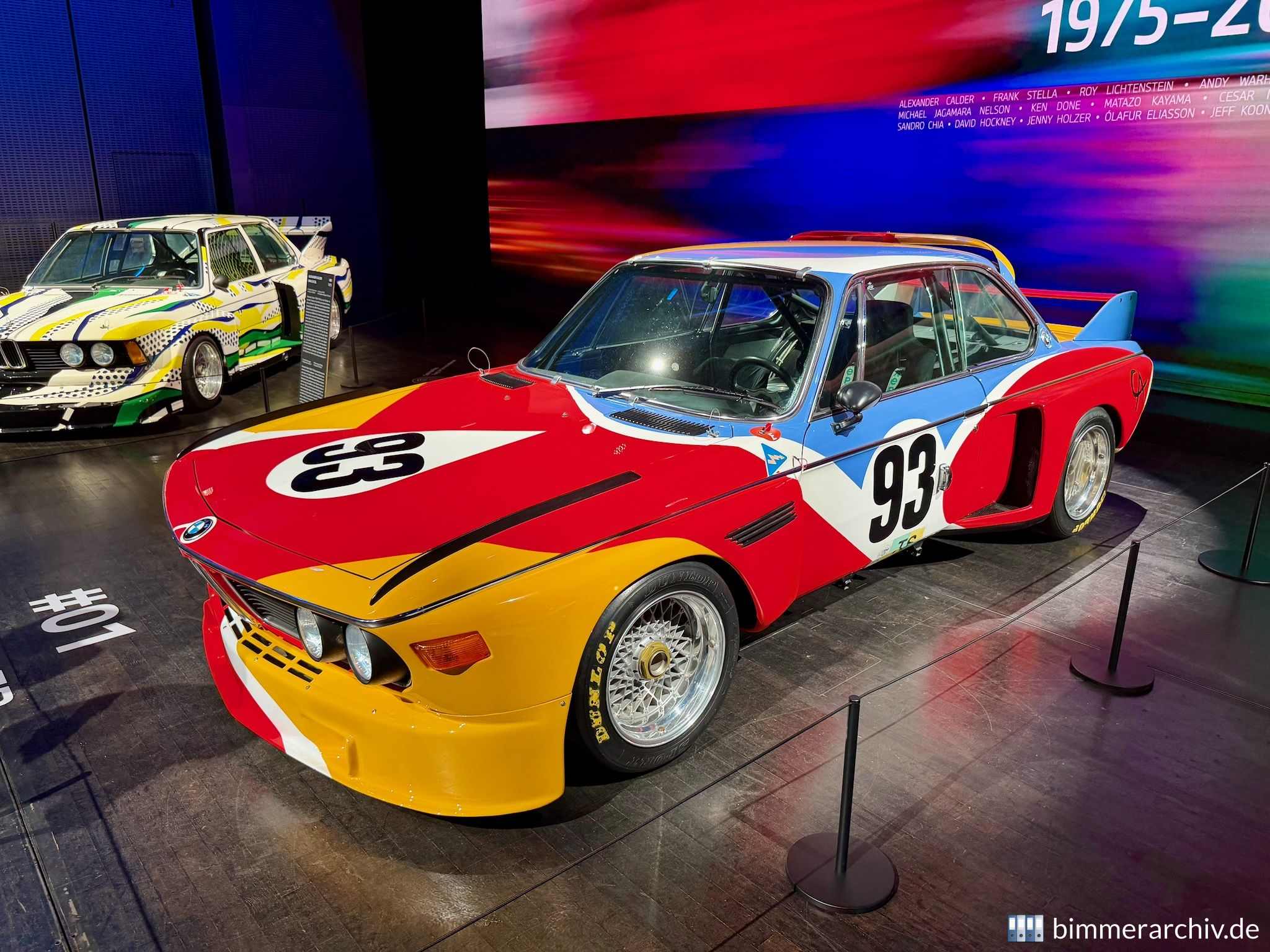 1. Alexander Calder / BMW 3.0 CSL / 1975