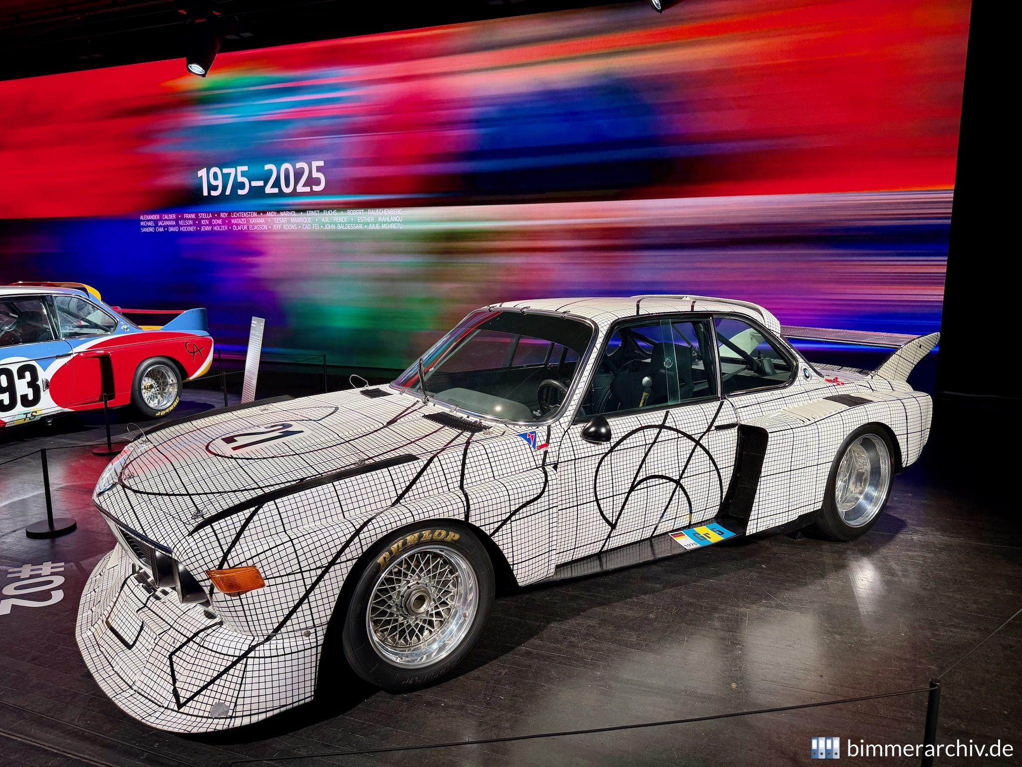 2. Frank Stella / BMW 3.0 CSL / 1976