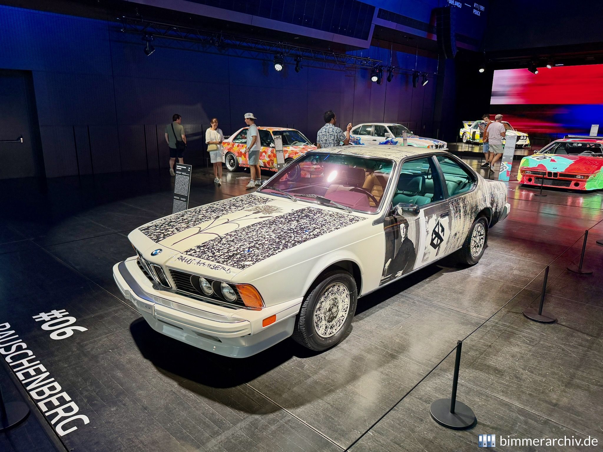 6. Robert Rauschenberg / BMW 635 CSi / 1986