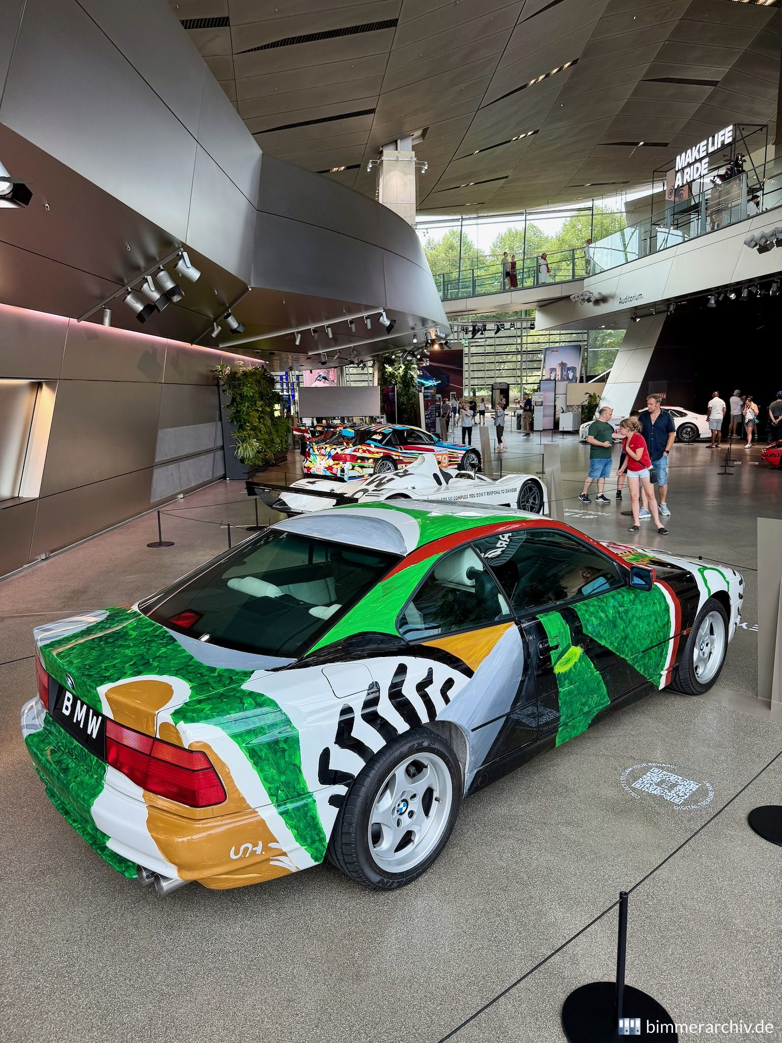 14. David Hockney / BMW 850 CSi / 1995