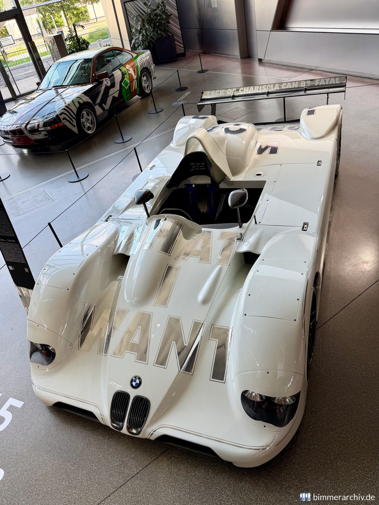 15. Jenny Holzer / BMW V12 LMR / 1999