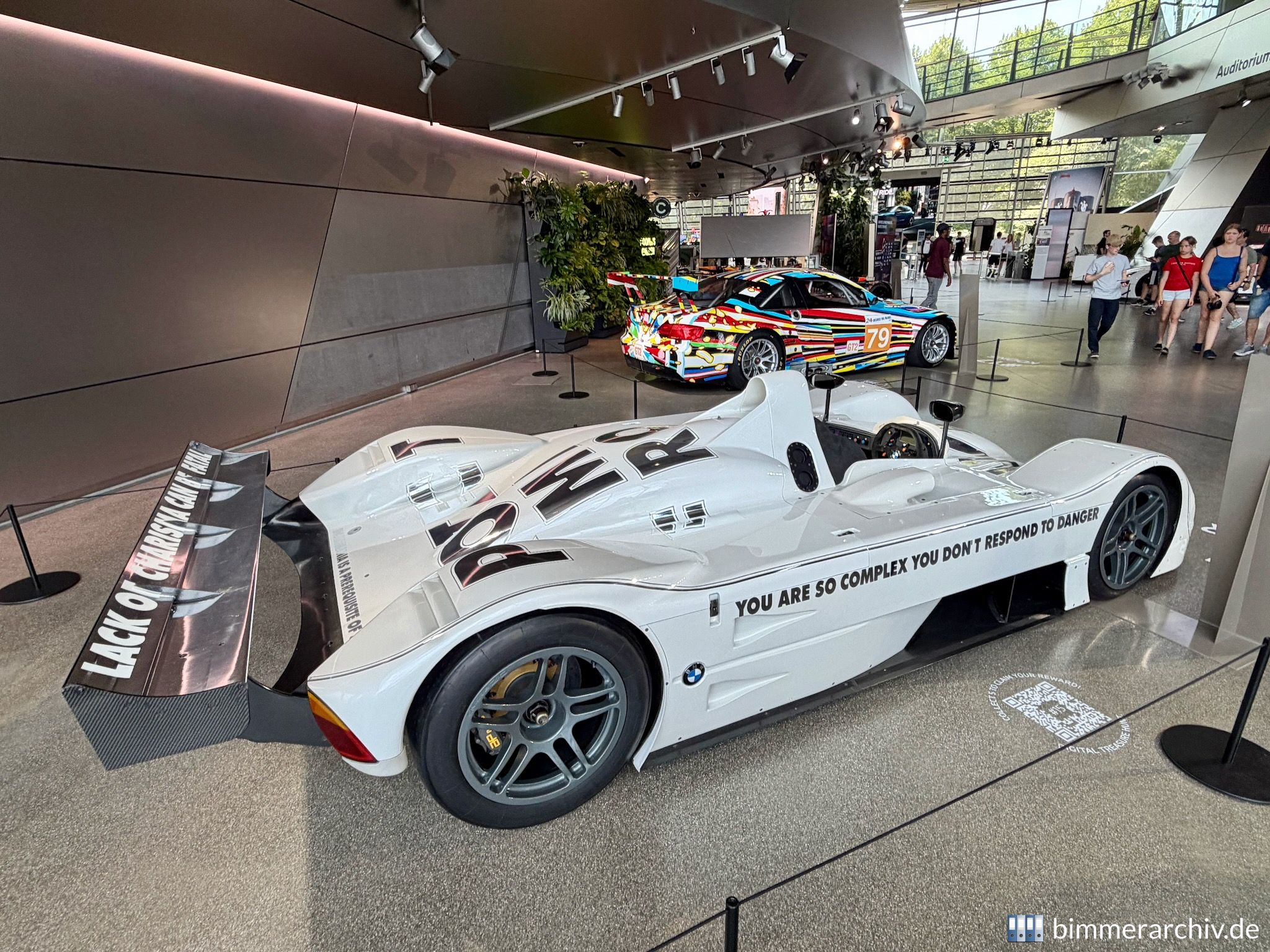 15. Jenny Holzer / BMW V12 LMR / 1999