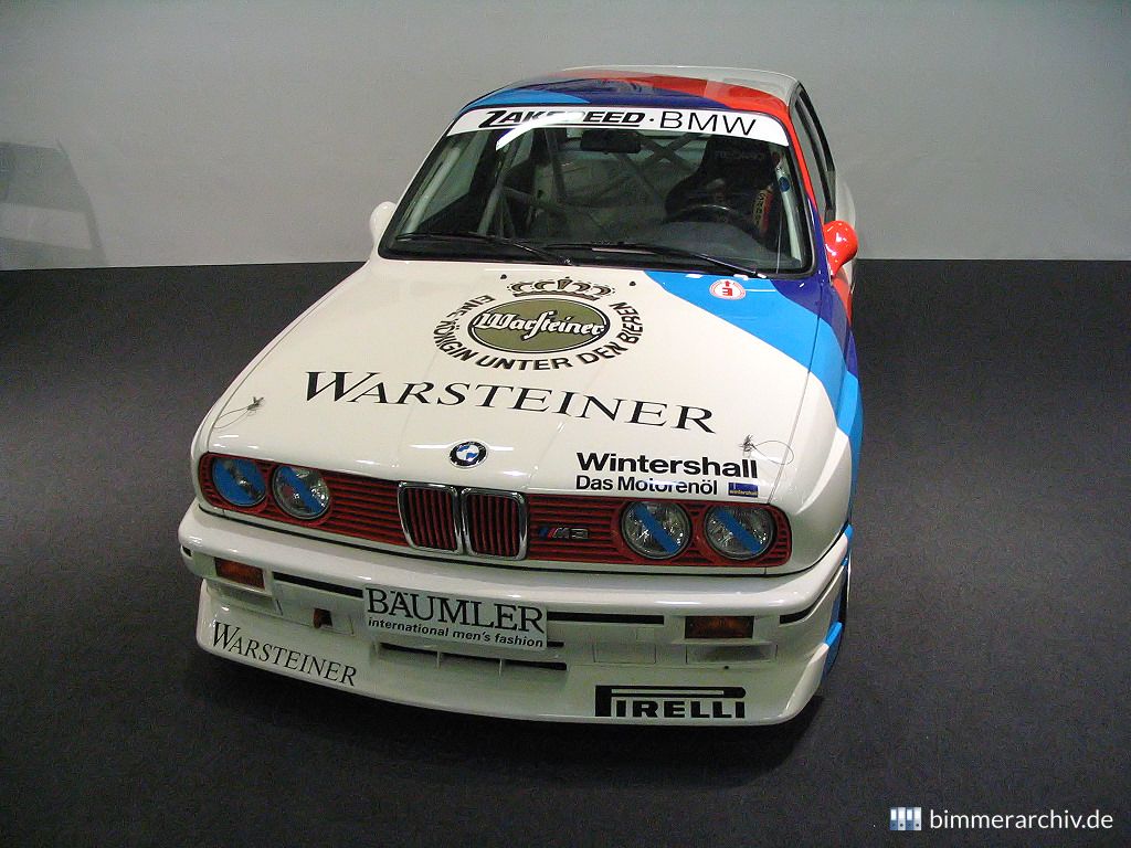 BMW M3 der DTM Saison 1987 - Fahrer: Marc Hessel