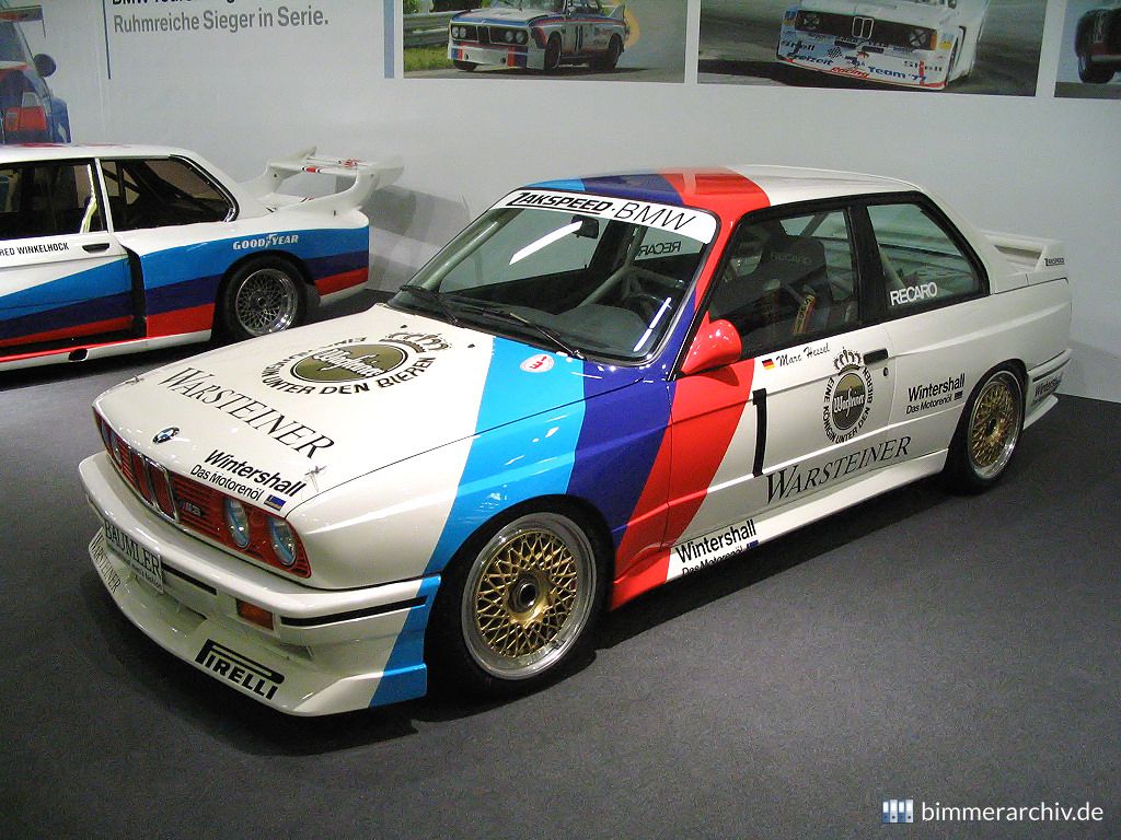 BMW M3 der DTM Saison 1987 - Fahrer: Marc Hessel