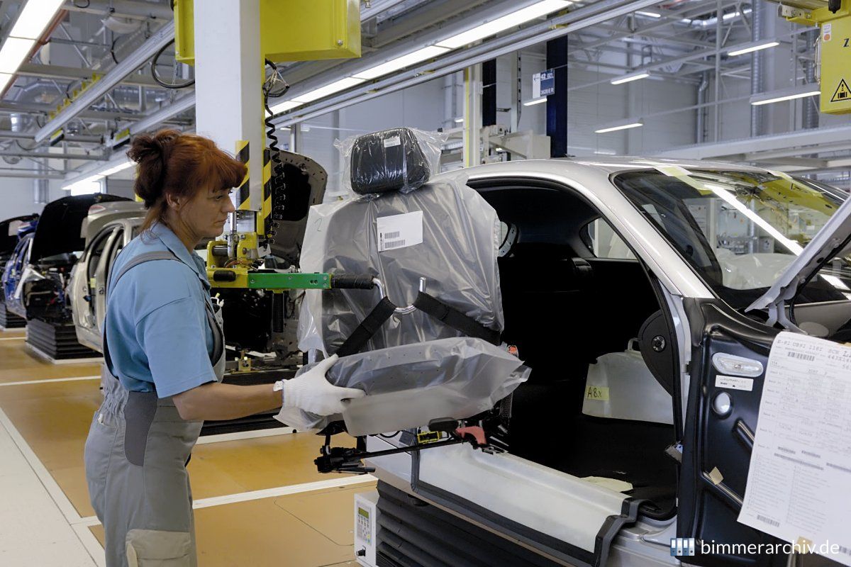 BMW Werk Leipzig - BMW 1er 3-Türer - Sitzmontage