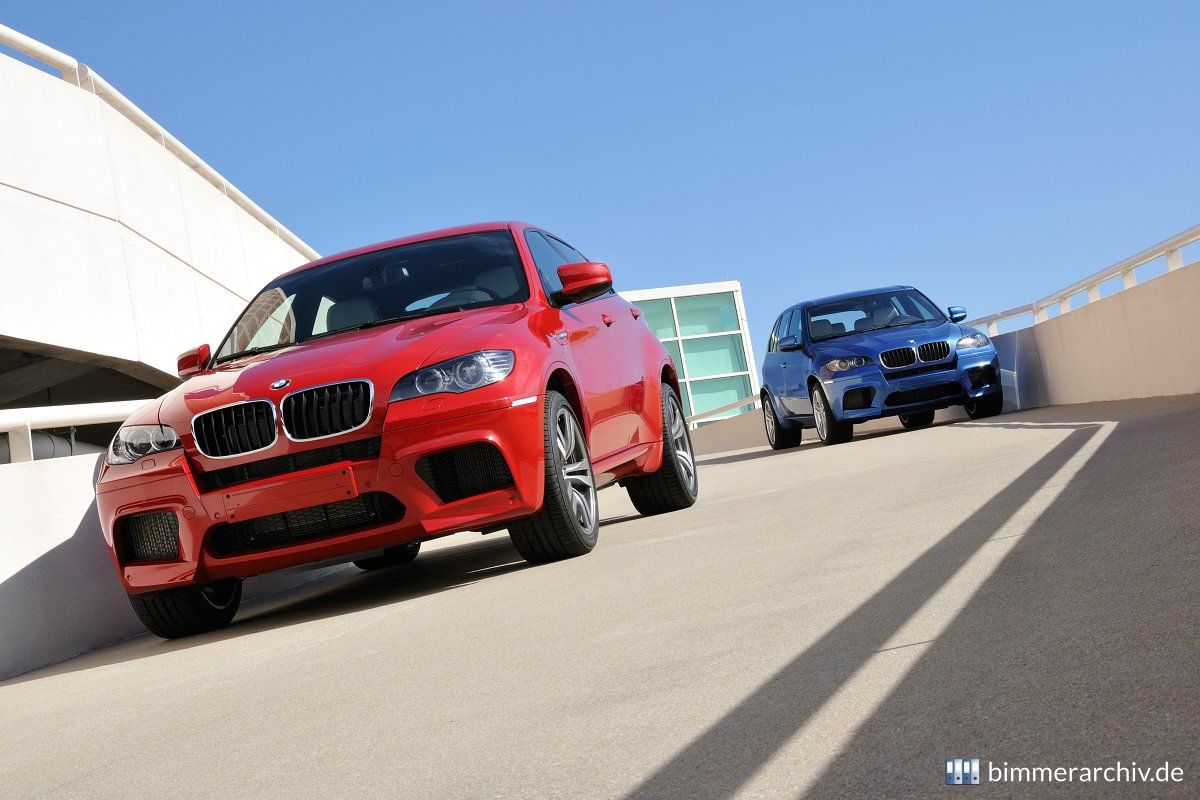BMW X6 M und BMW X5 M