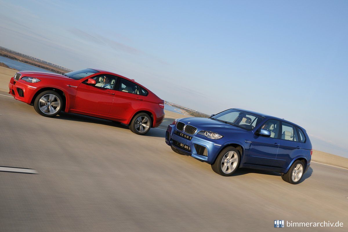 BMW X5 M und BMW X6 M