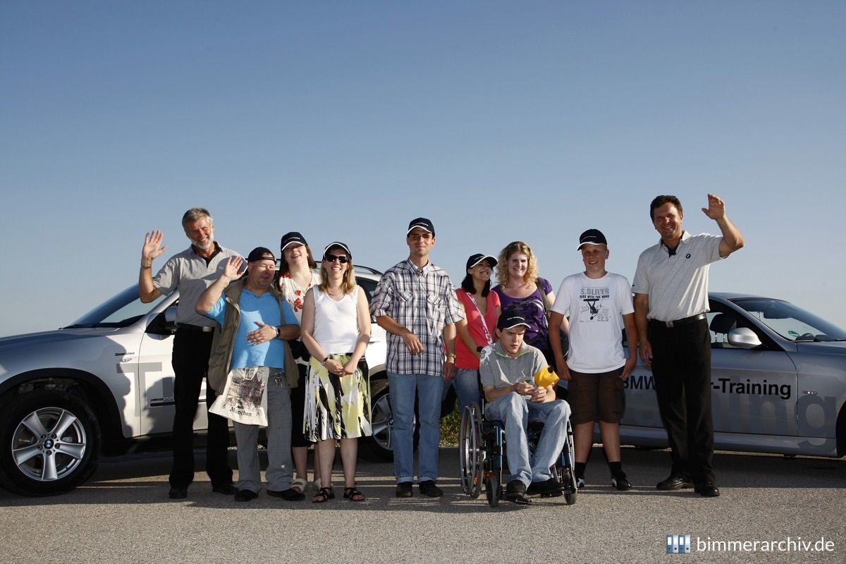 Fahrerlebnis für Blinde und Sehbehinderte am 15.08.2009