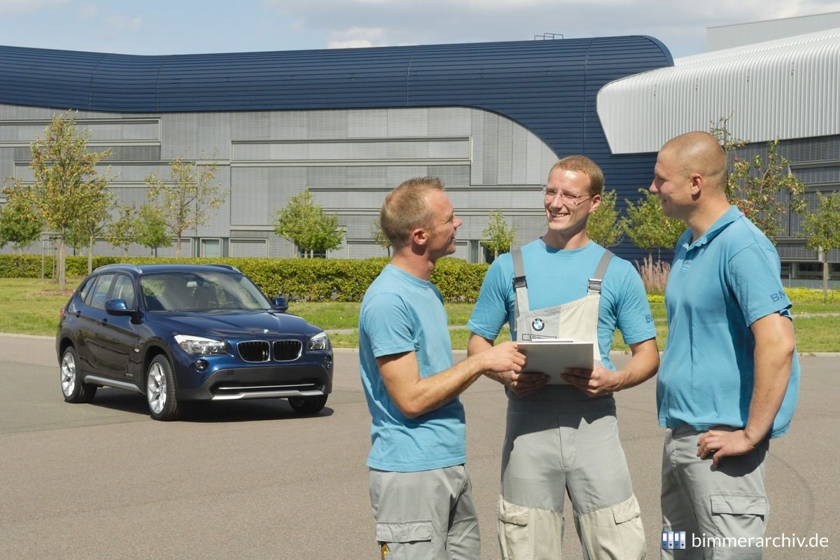 Produktion BMW X1 im Werk Leipzig