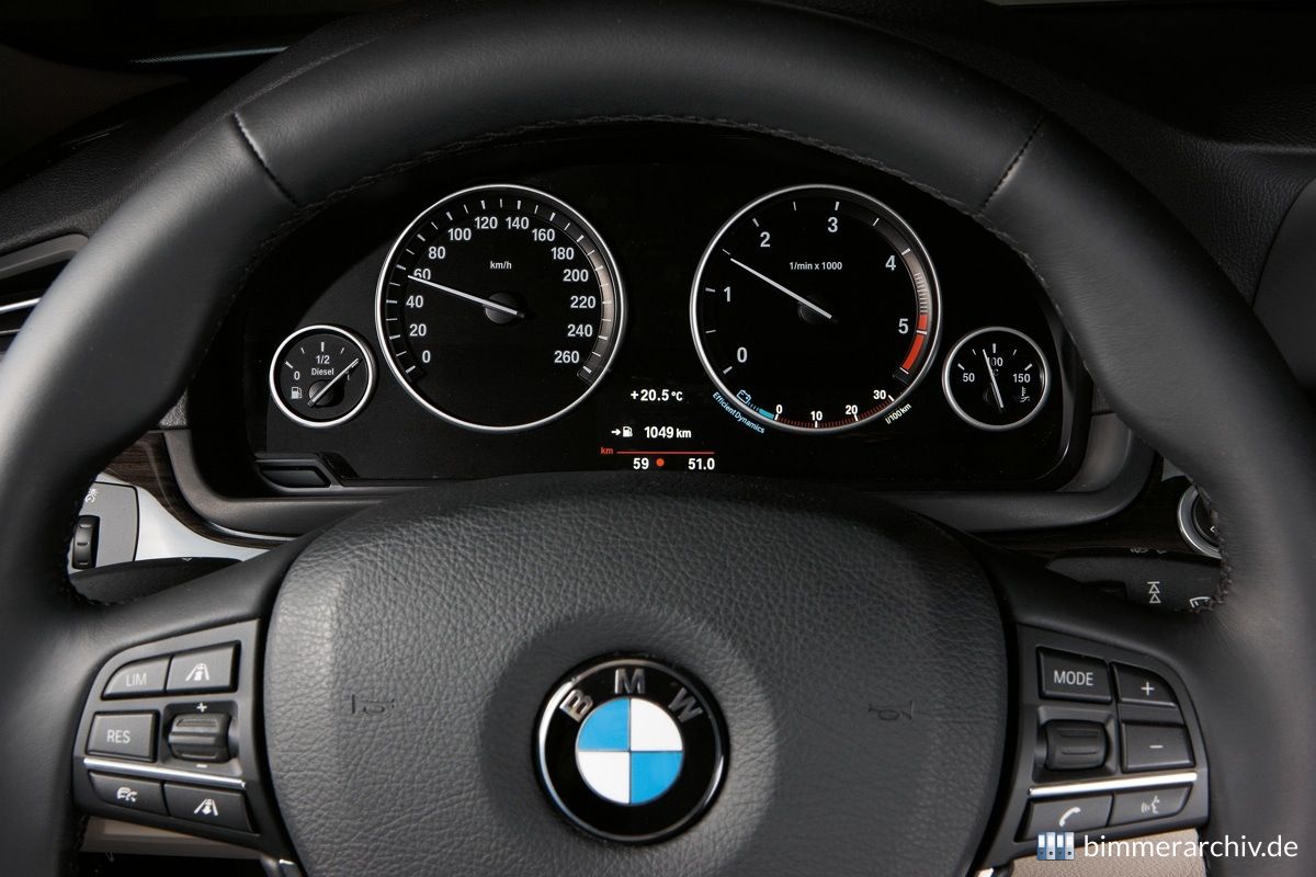 BMW 5er Limousine - Instrumentenkombi