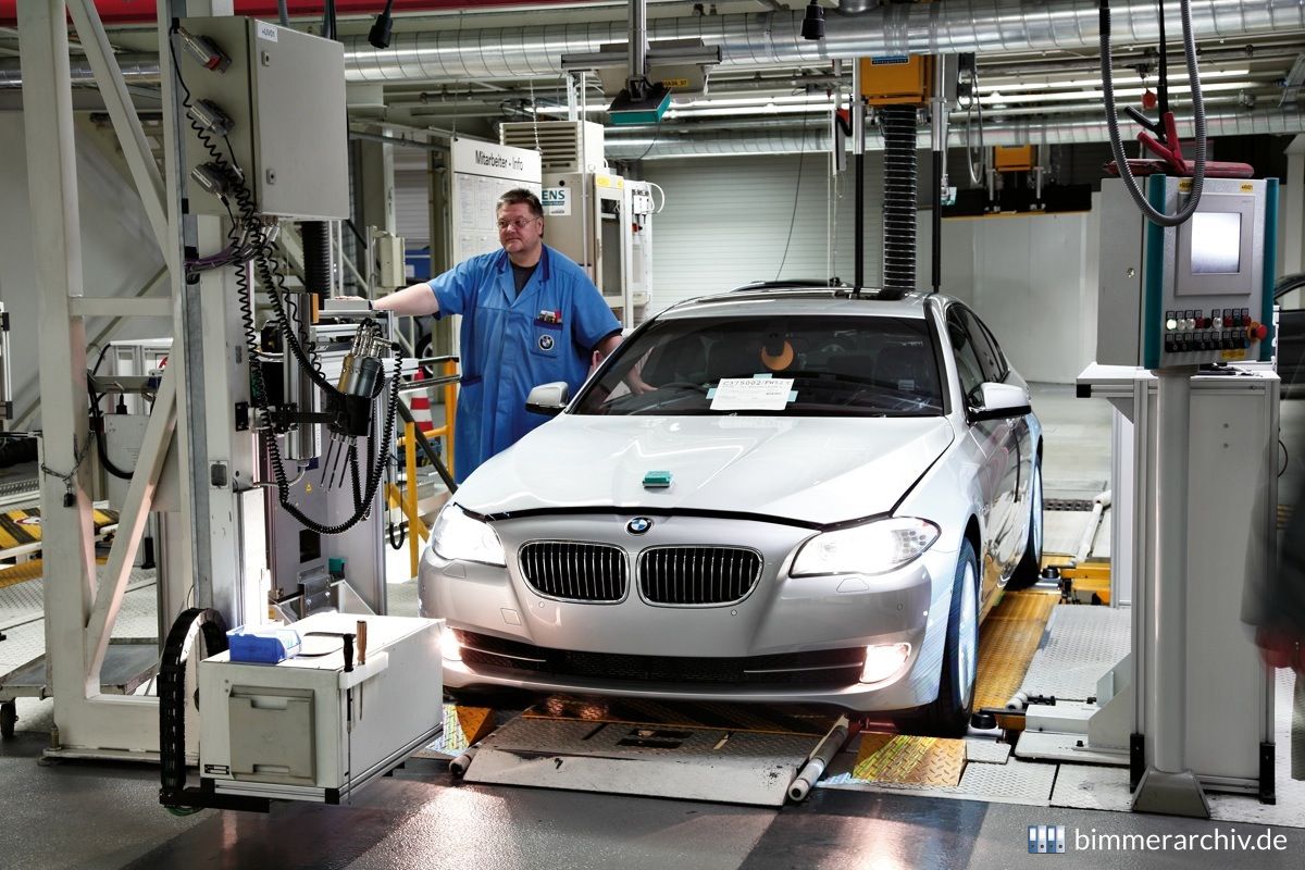 BMW 5er Limousine - Produktion in Dingolfing