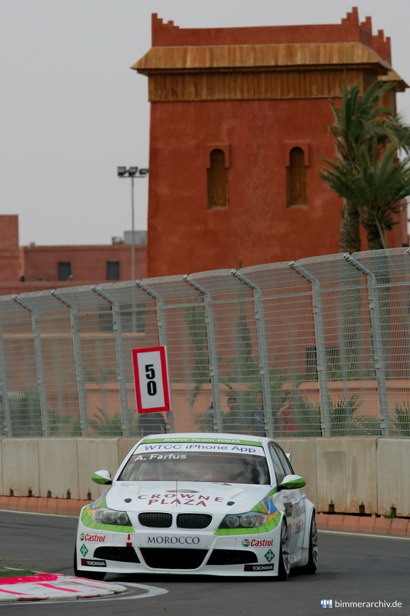 Marokko - Augusto Farfus (BRA), BMW Team RBM, BMW 320si