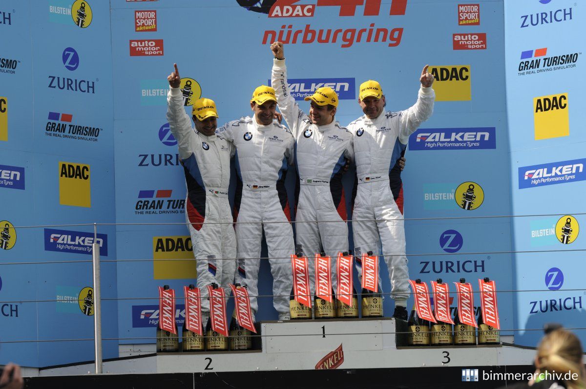 Team BMW Motorsport - Siegerehrung