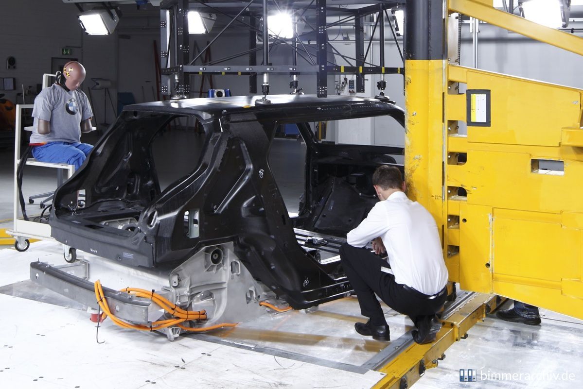 BMW Megacity Vehicle - Erprobungsträger mit CFK-Fahrgastzelle
