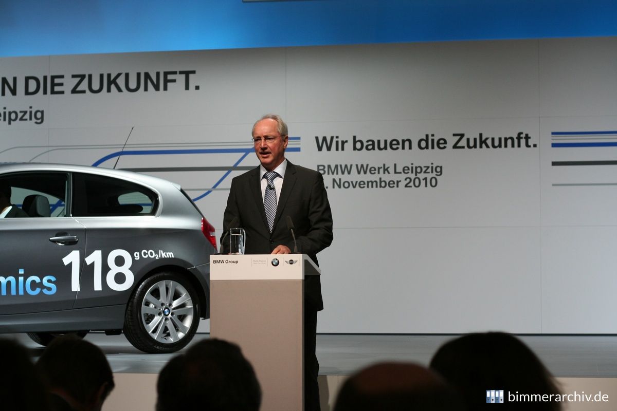 Manfred Erlacher - Leiter BMW Werk Leipzig
