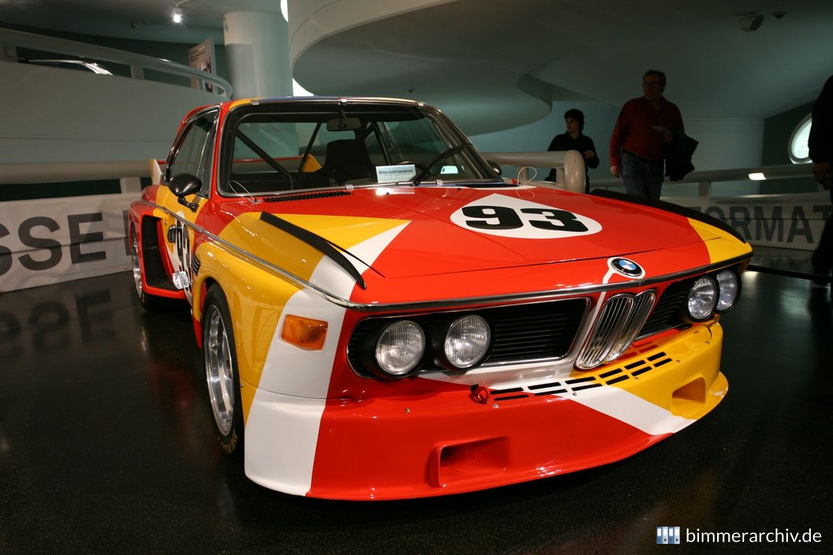 BMW 3.0 CSL - Alexander Calder, Art Car, 1975