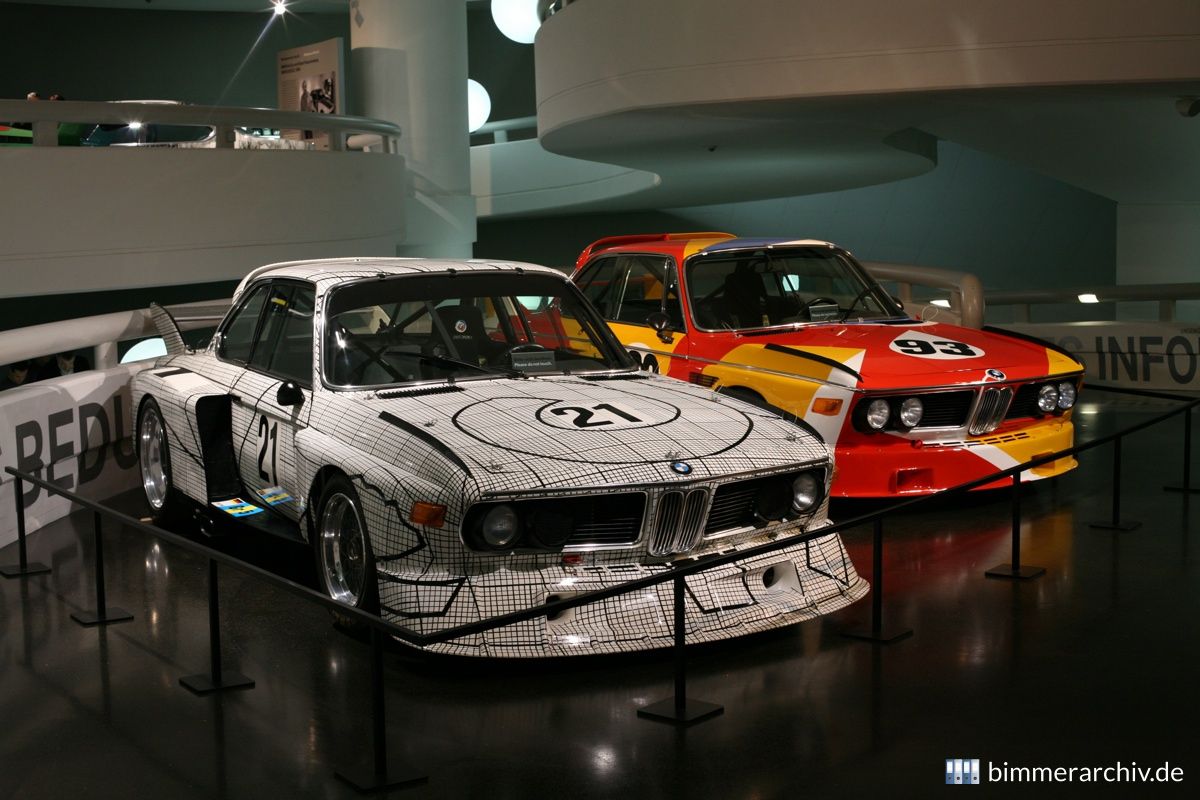 BMW 3.0 CSL - Frank Stella, Art Car, 1976